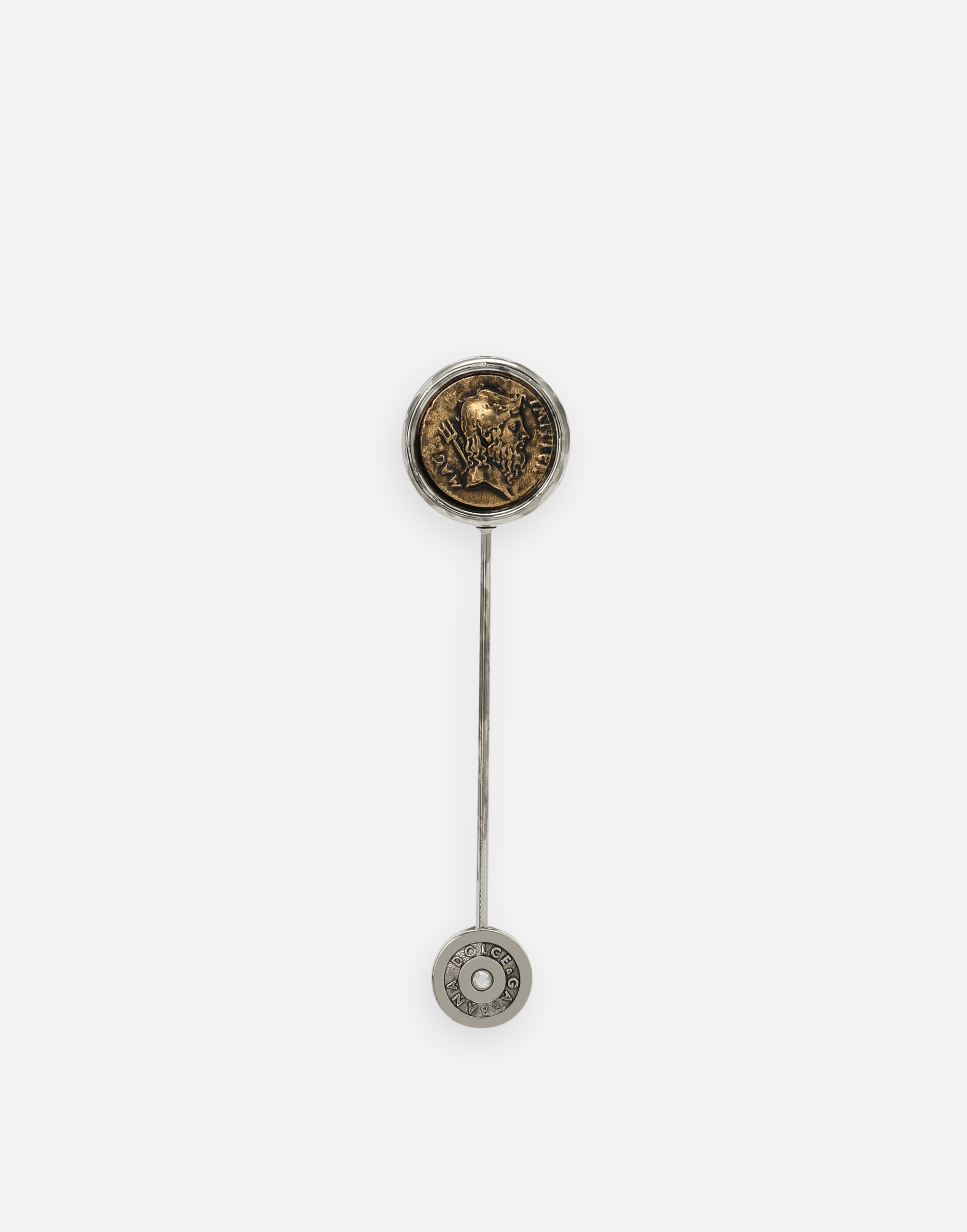DOLCE & GABBANA BROOCH WITH LITTLE COIN