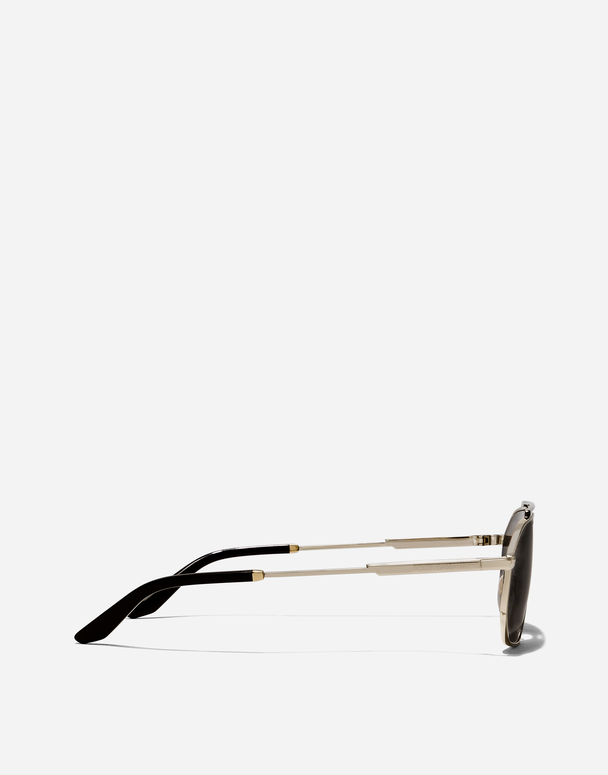  Dolce & Gabbana Dolce & Gabbana Metal Classic Sunglasses - Man Collection Gold Onesize 