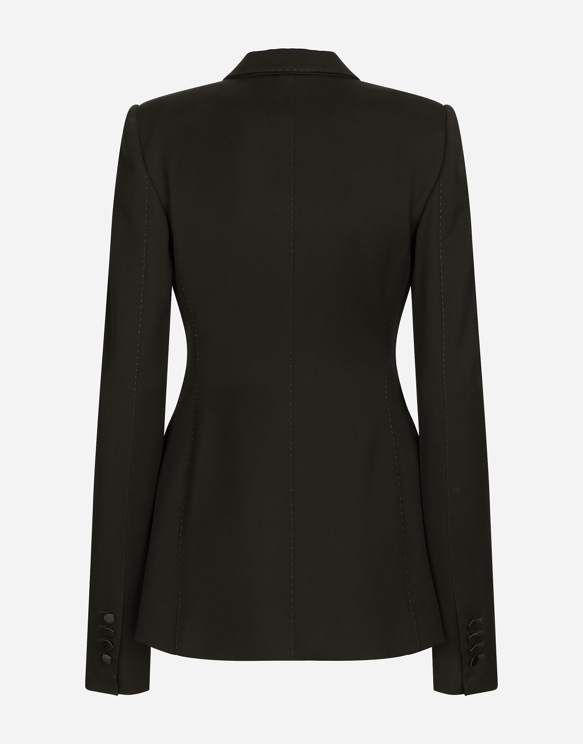 Dolce & Gabbana Double Breasted Jacket In Black