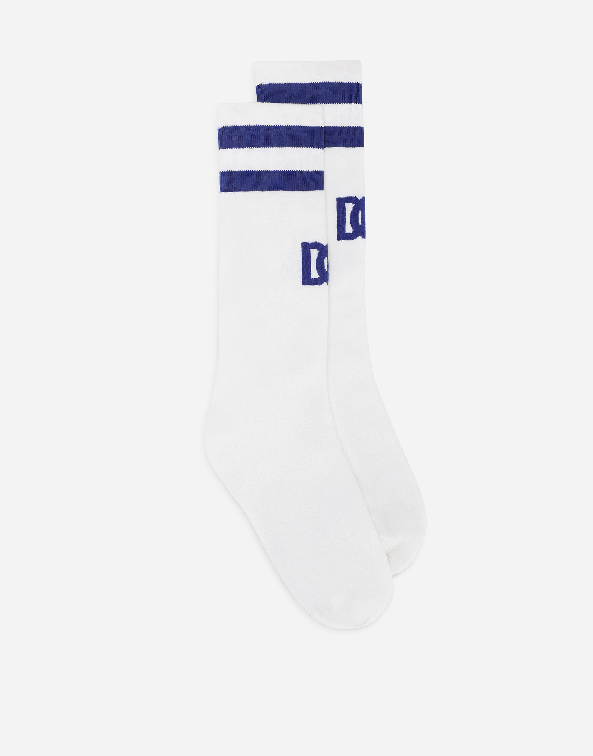 【関税込み】Dolce&Gabbana ソックス 関税込み】Dolce&Gabbana ブラック サイハイソックス (Dolce