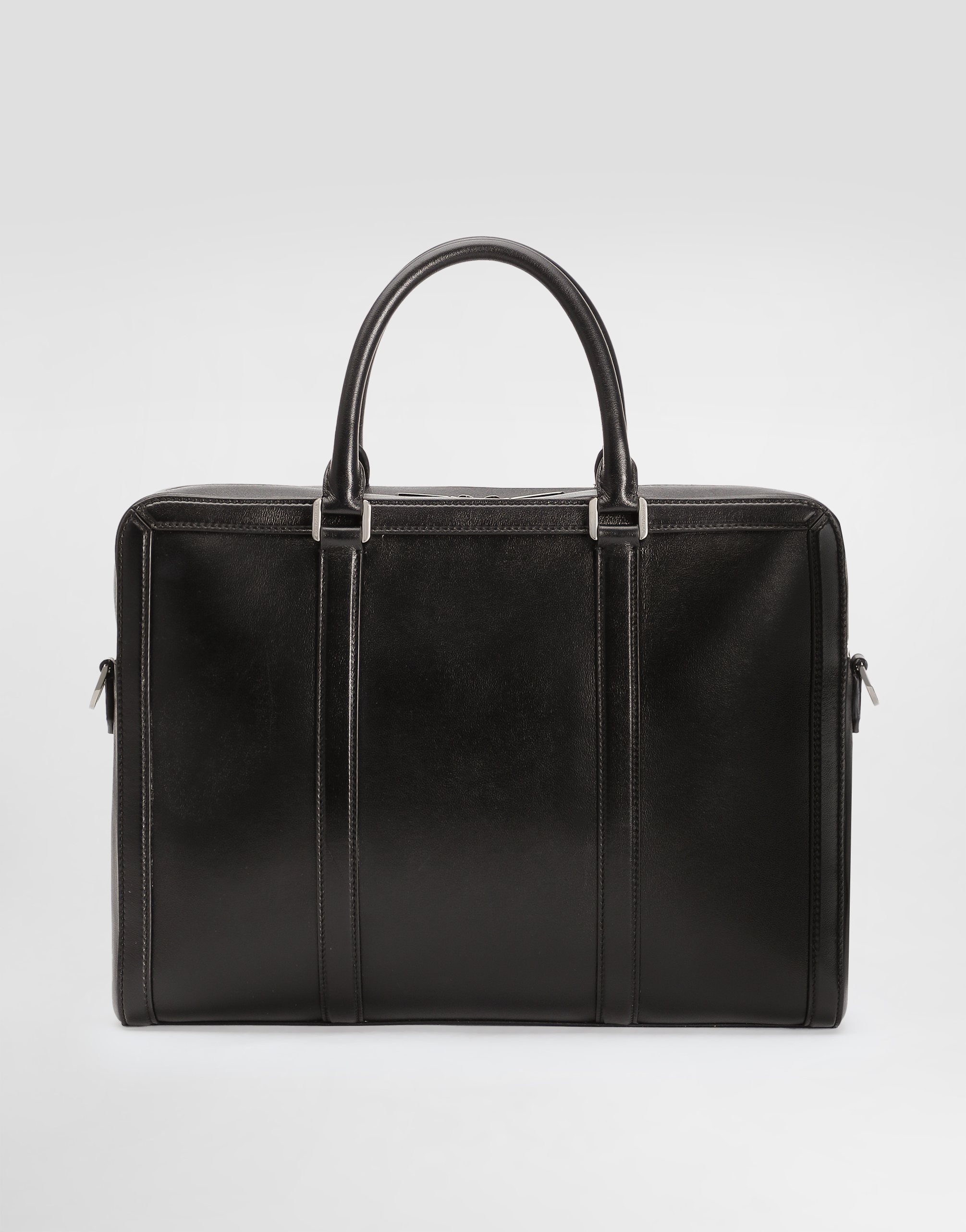 Dolce & Gabbana Dual-handle Briefcase In Black