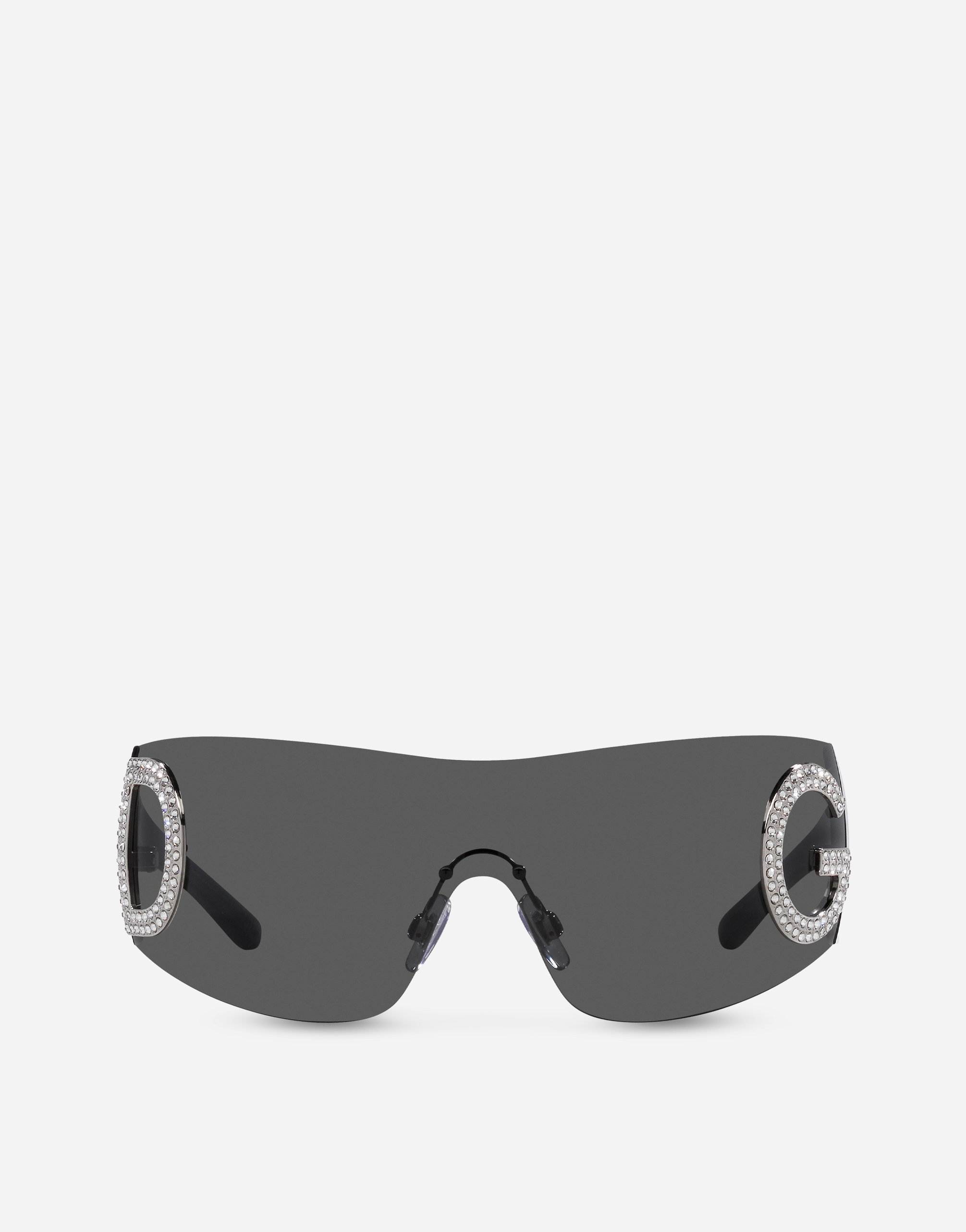 Dolce & Gabbana Re-edition Sunglasses - Woman Sunglasses Black Acetate Onesize