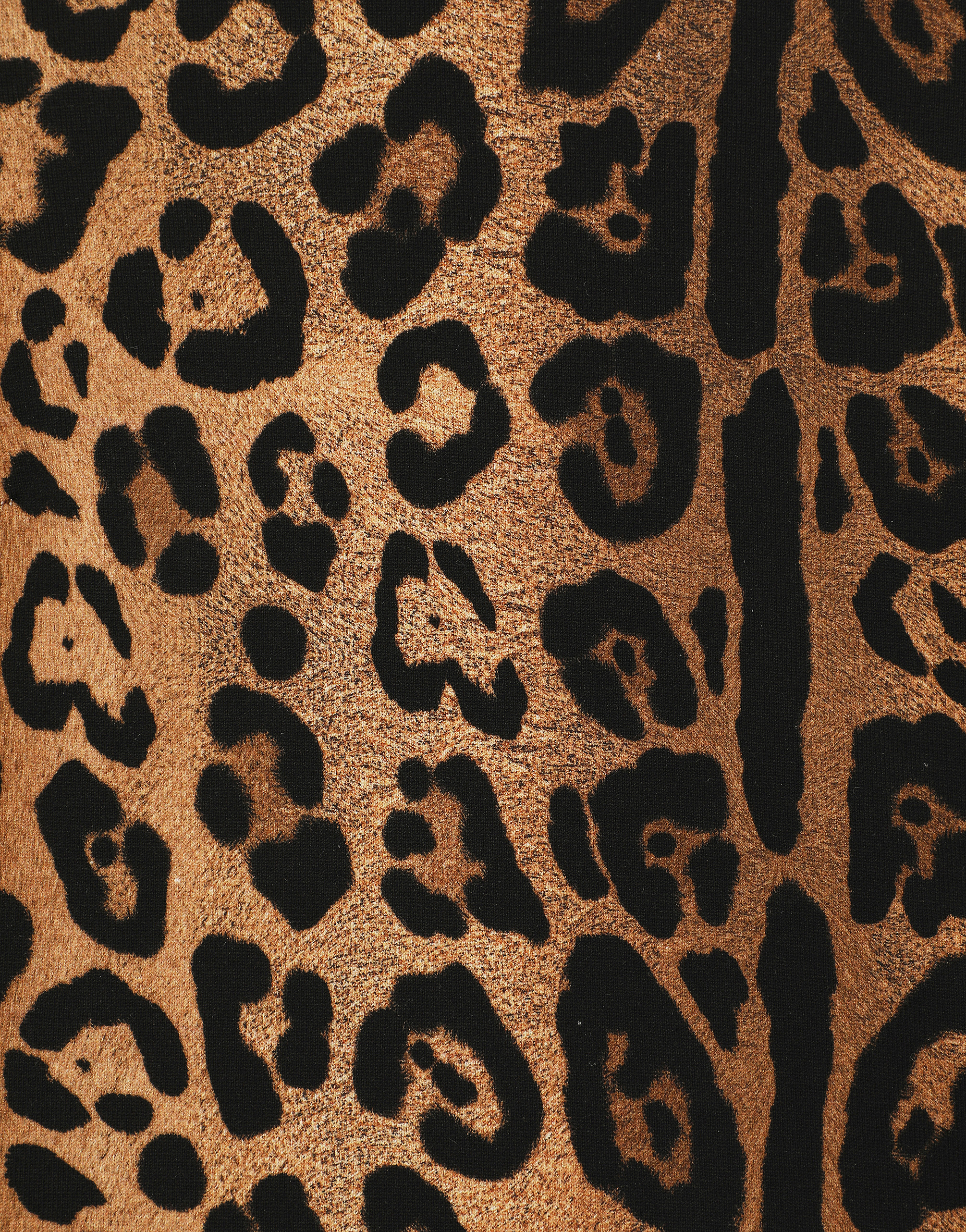 Short-sleeved leopard-print Crespo T-shirt