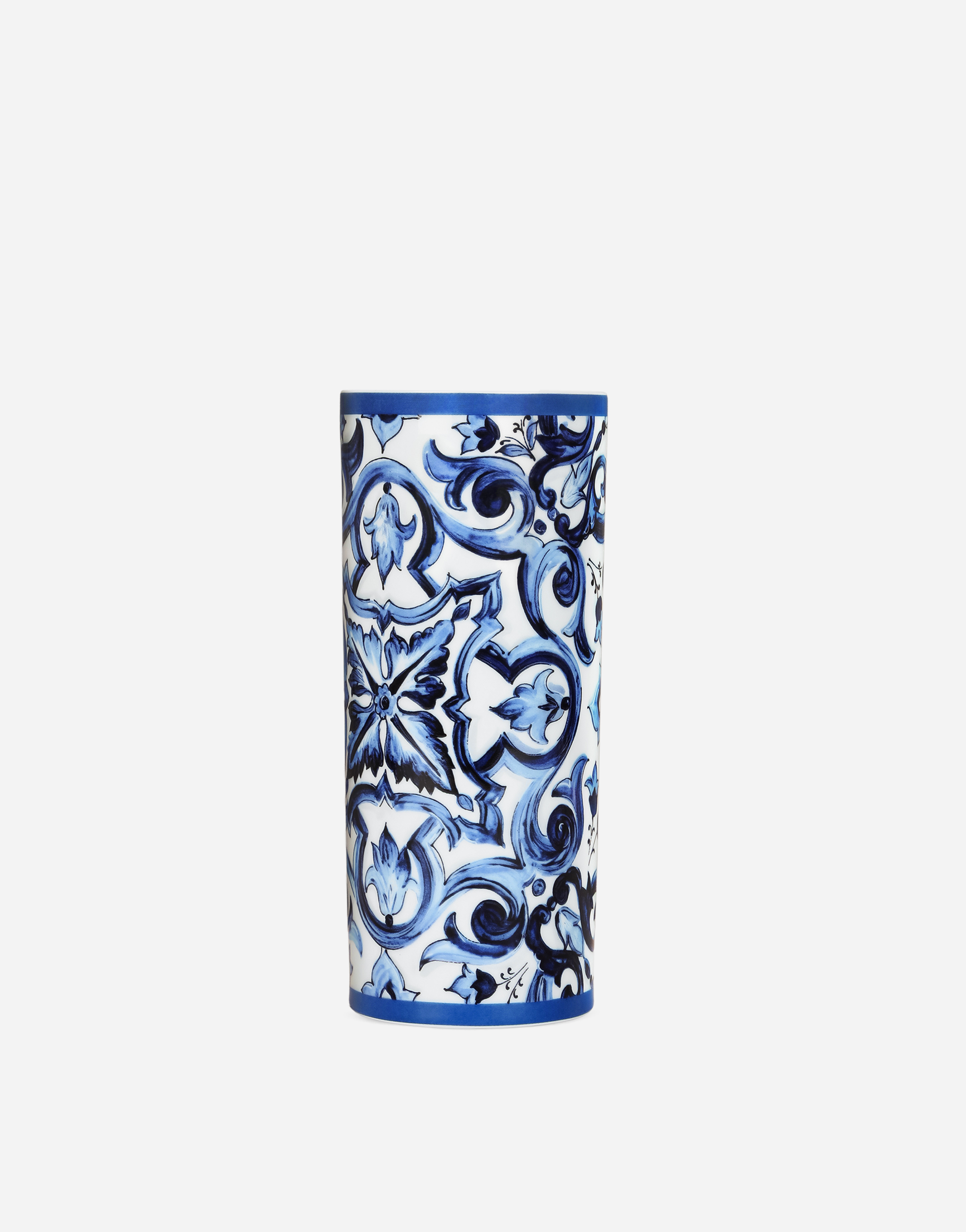 Cylindrical Porcelain Vase