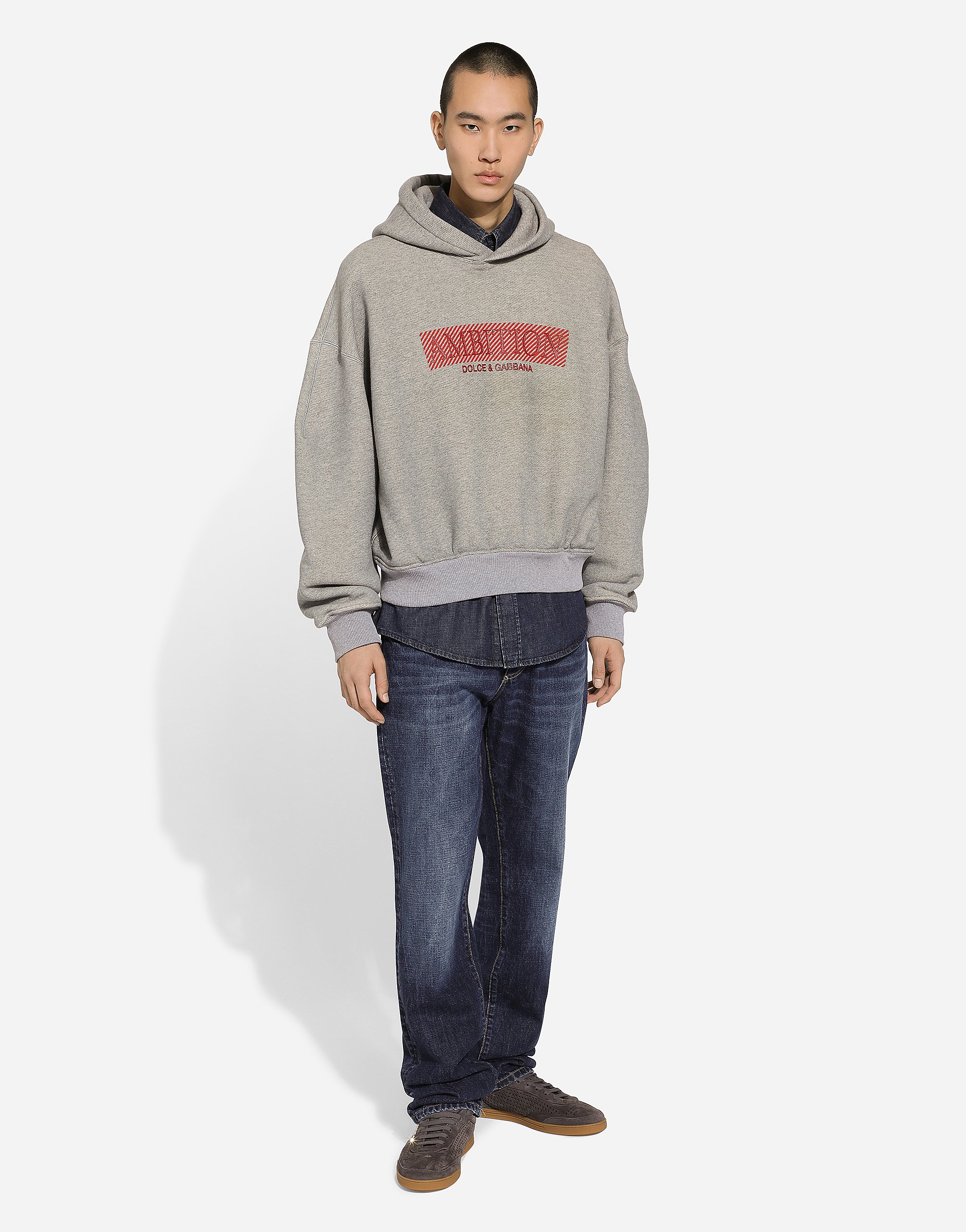Dolce & Gabbana Classic Jeans With Dg Embroidery In Multicolor