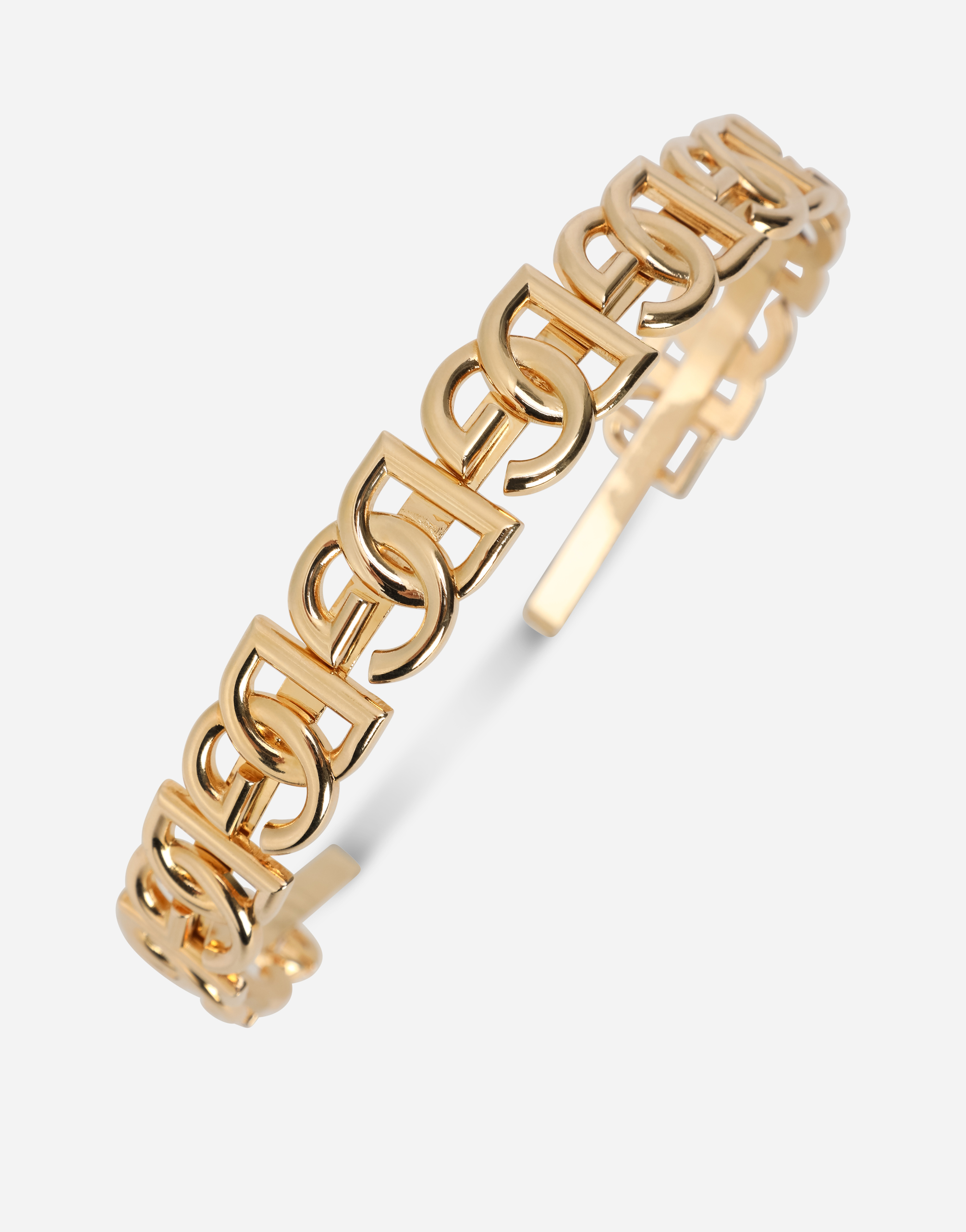 DOLCE & GABBANA RIGID HEADBAND WITH DG MULTI-LOGO