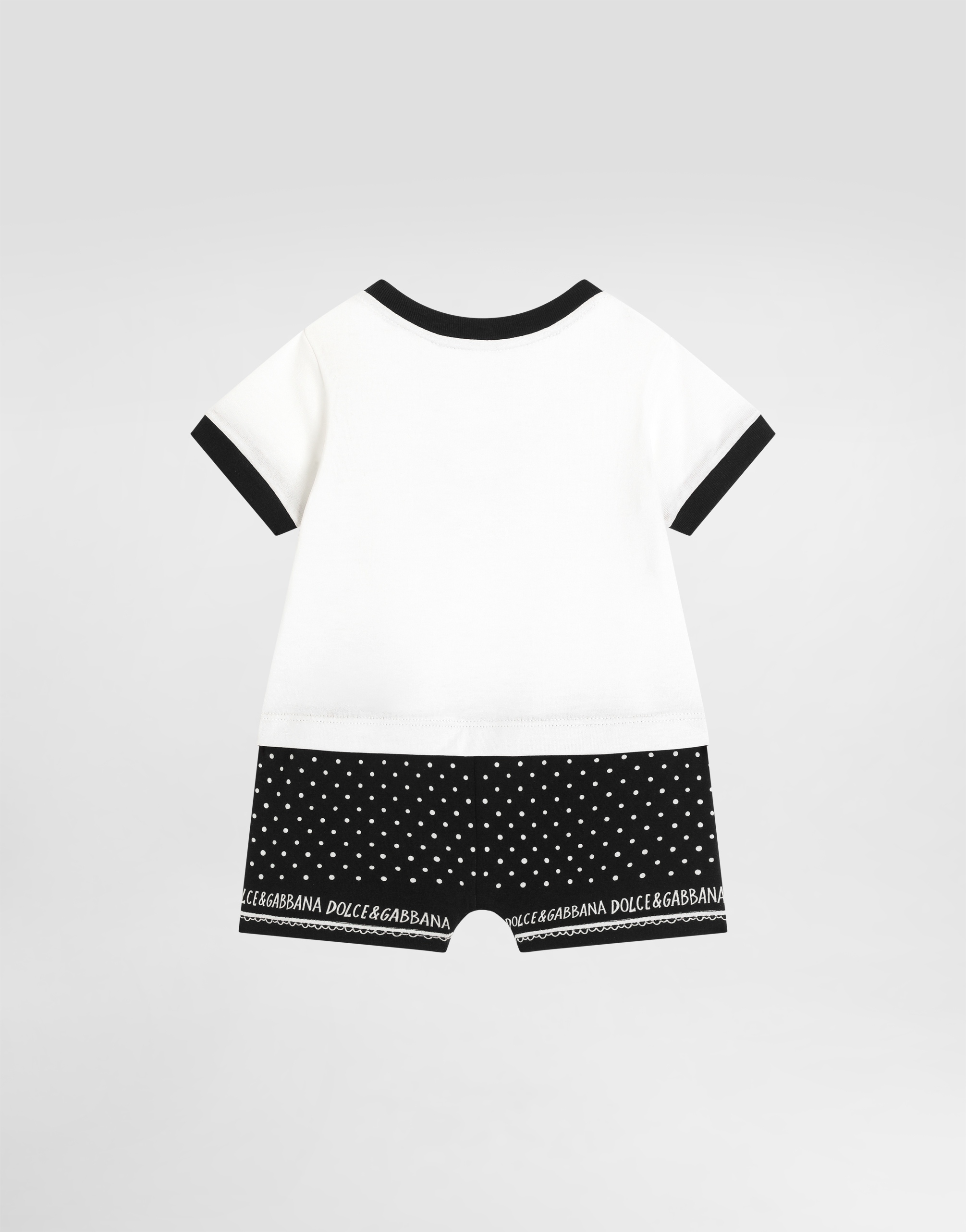  Dolce & Gabbana Geschenkset 2-teilig Aus Jersey Mit Bandana-print - Mann Geschenk-set Und Body Mehrfarbig 6/9 Months 