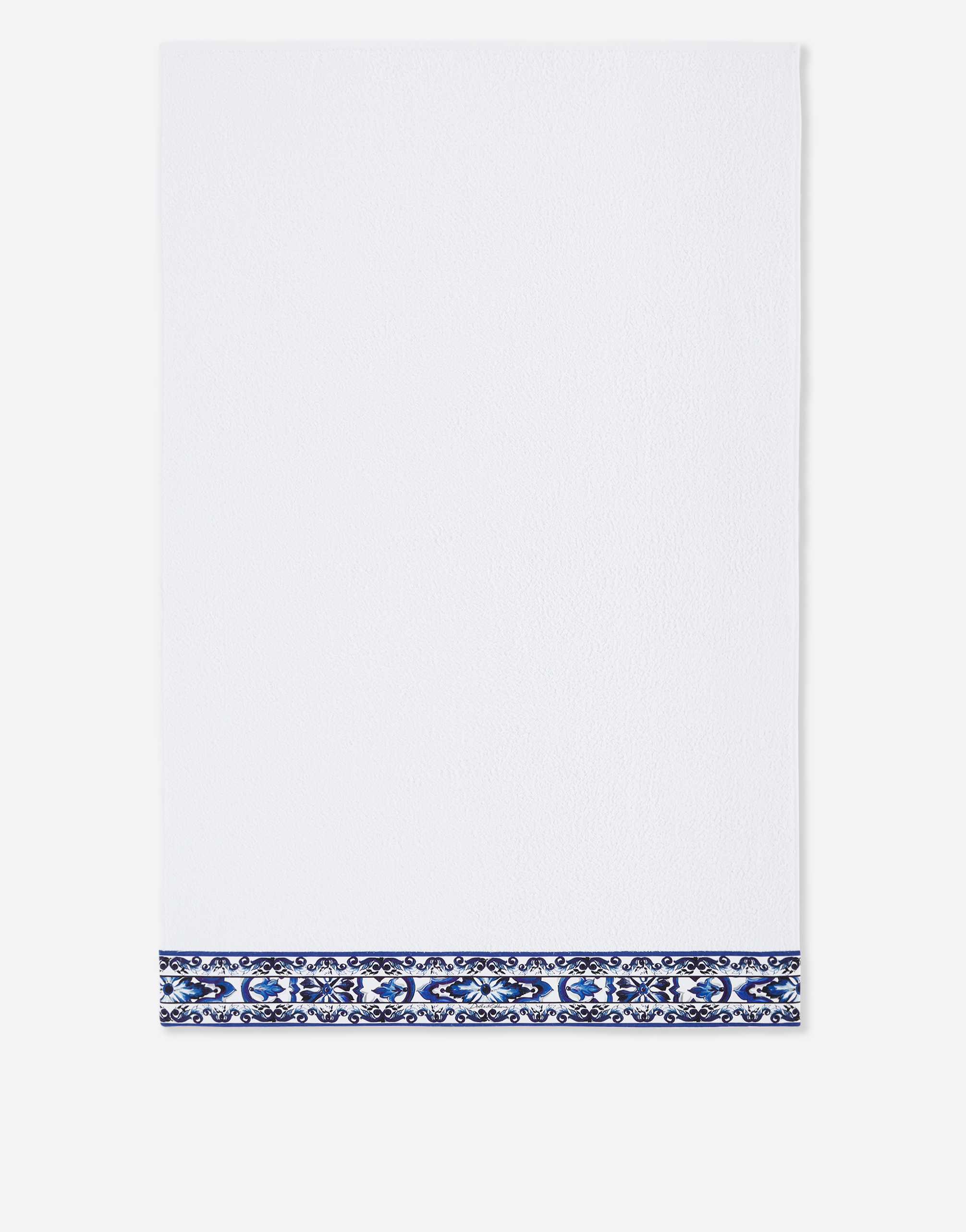 Dolce & Gabbana Set Of 5 Terry Cotton Towels In Multicolor