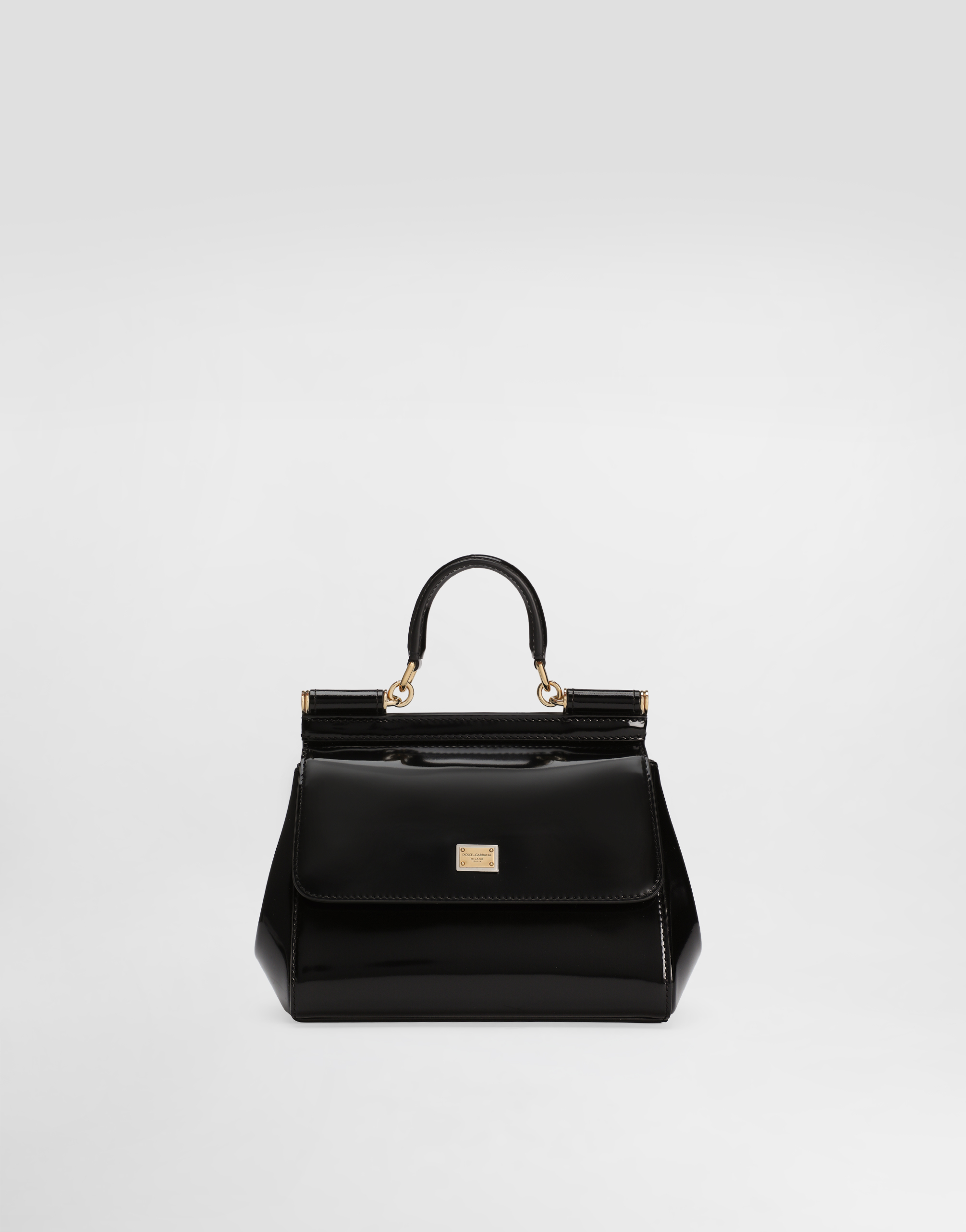 Dolce & Gabbana Borsa A Mano - Woman Black Leather Onesize