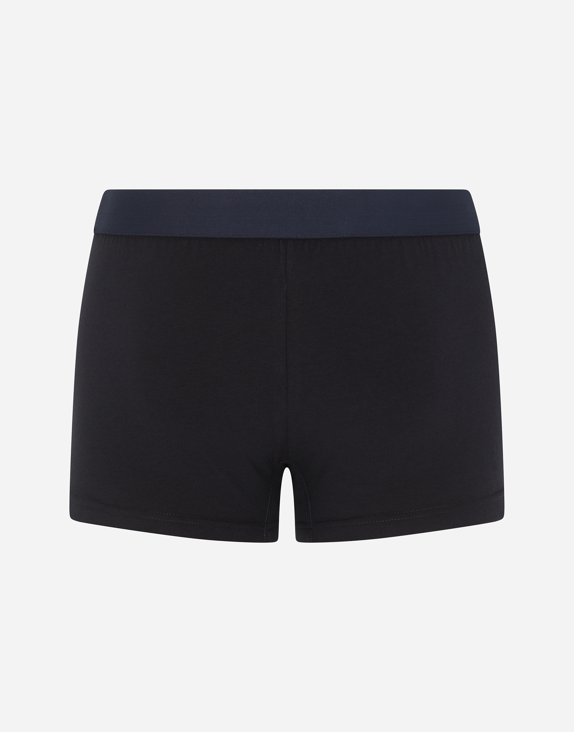 Dolce & Gabbana Two-way-stretch Cotton Jersey Boxers In ブルー