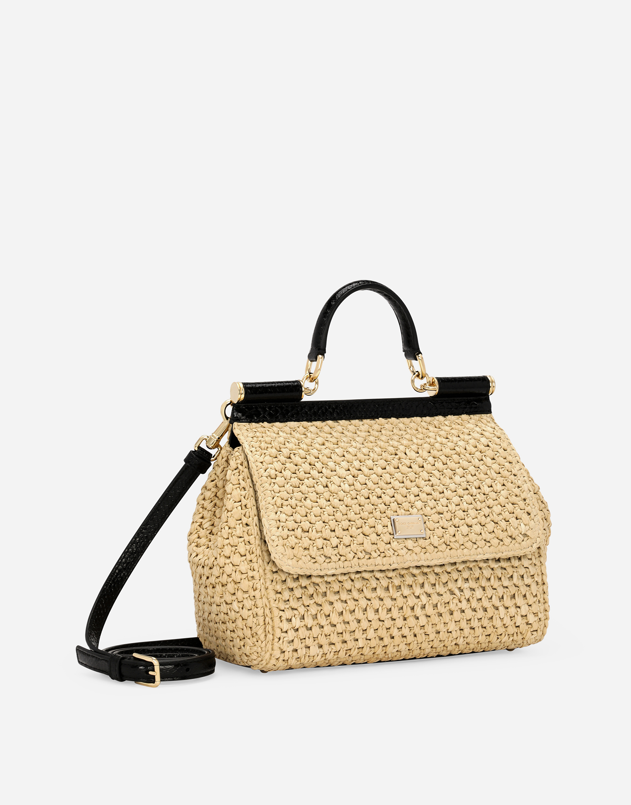 Dolce & Gabbana Large Sicily Handbag In マルチカラー