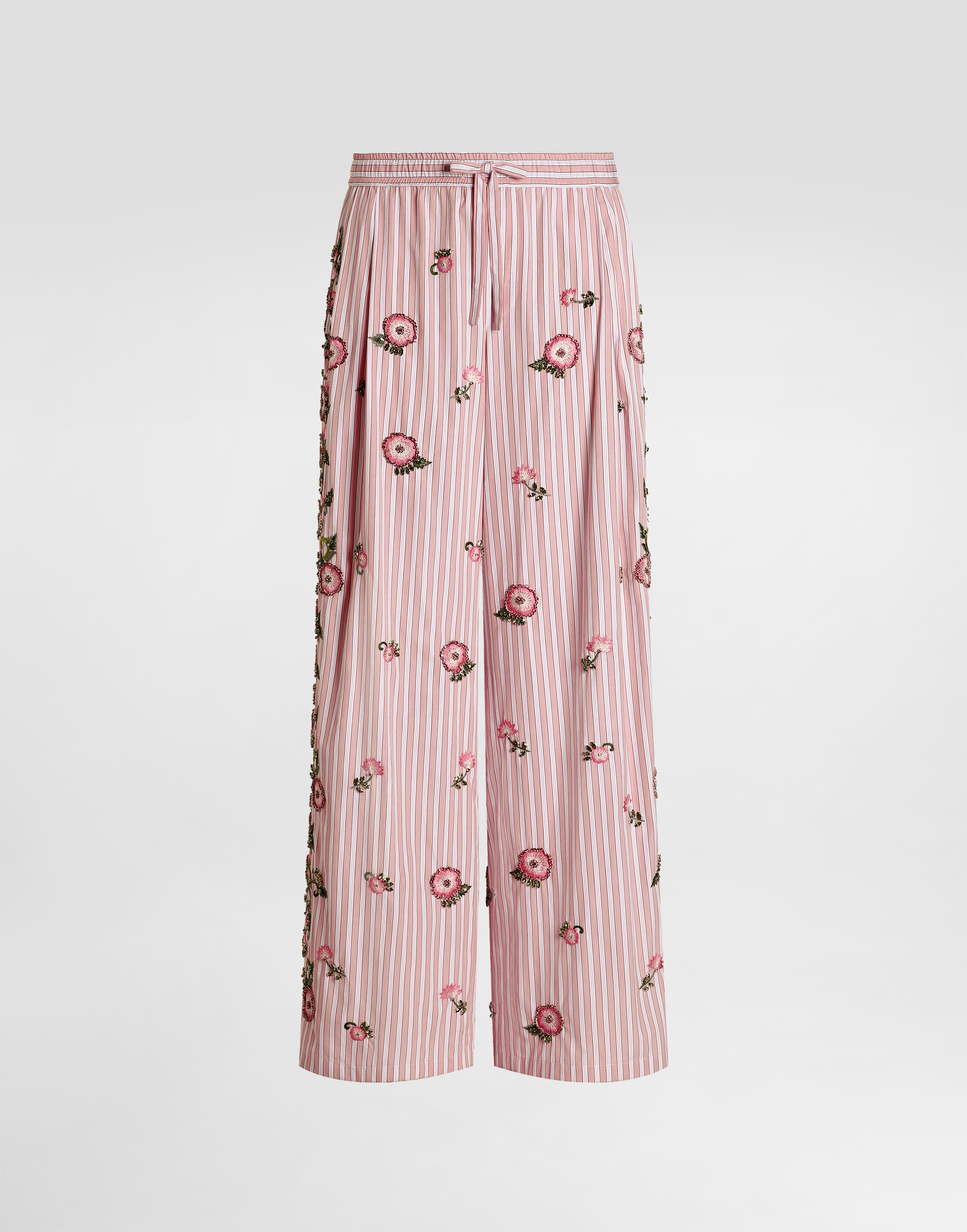 Vanity trousers with embroidery in Multicolor for Men | Dolce&Gabbana®