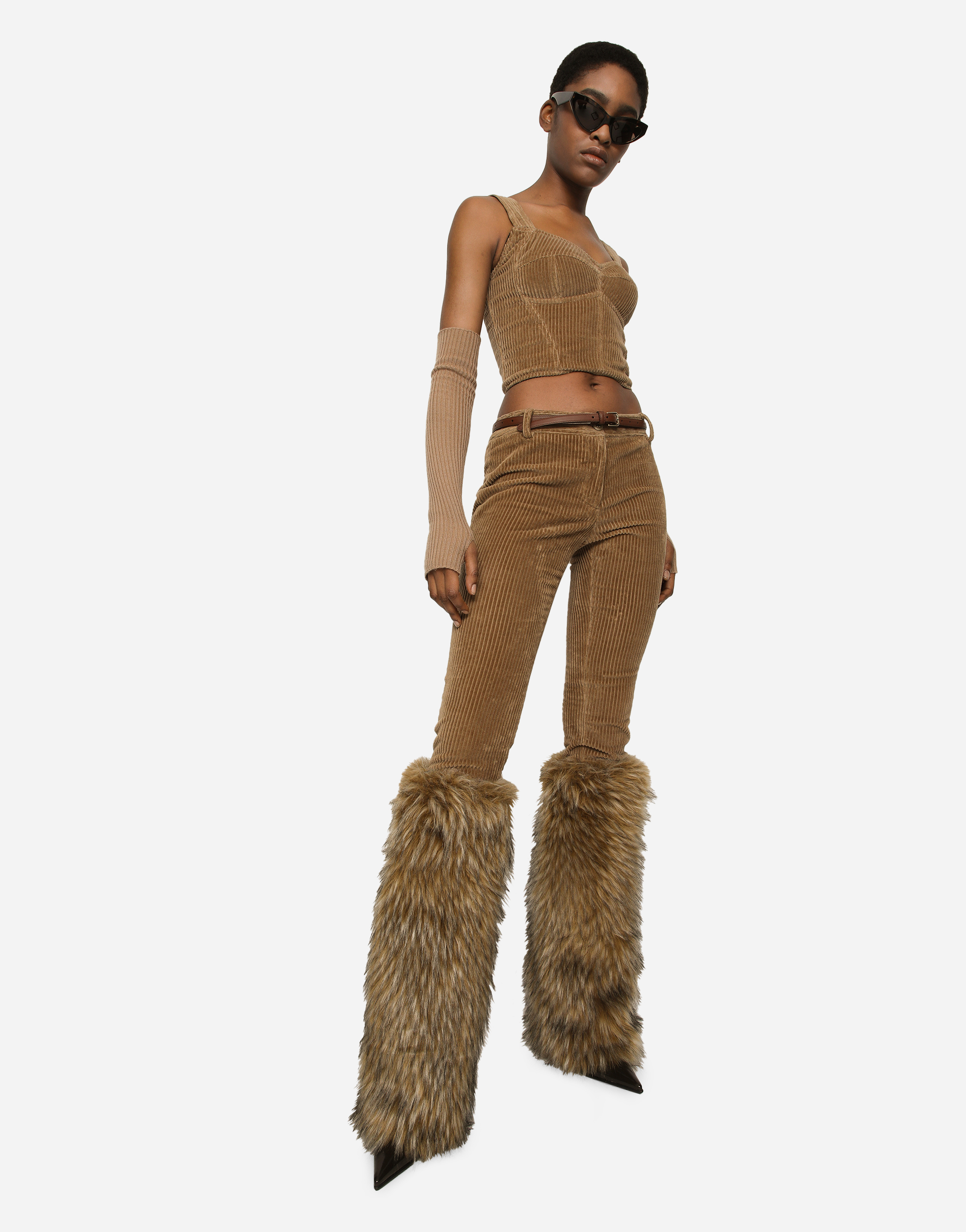 DOLCE & GABBANA BELT WITH LOGO TAG