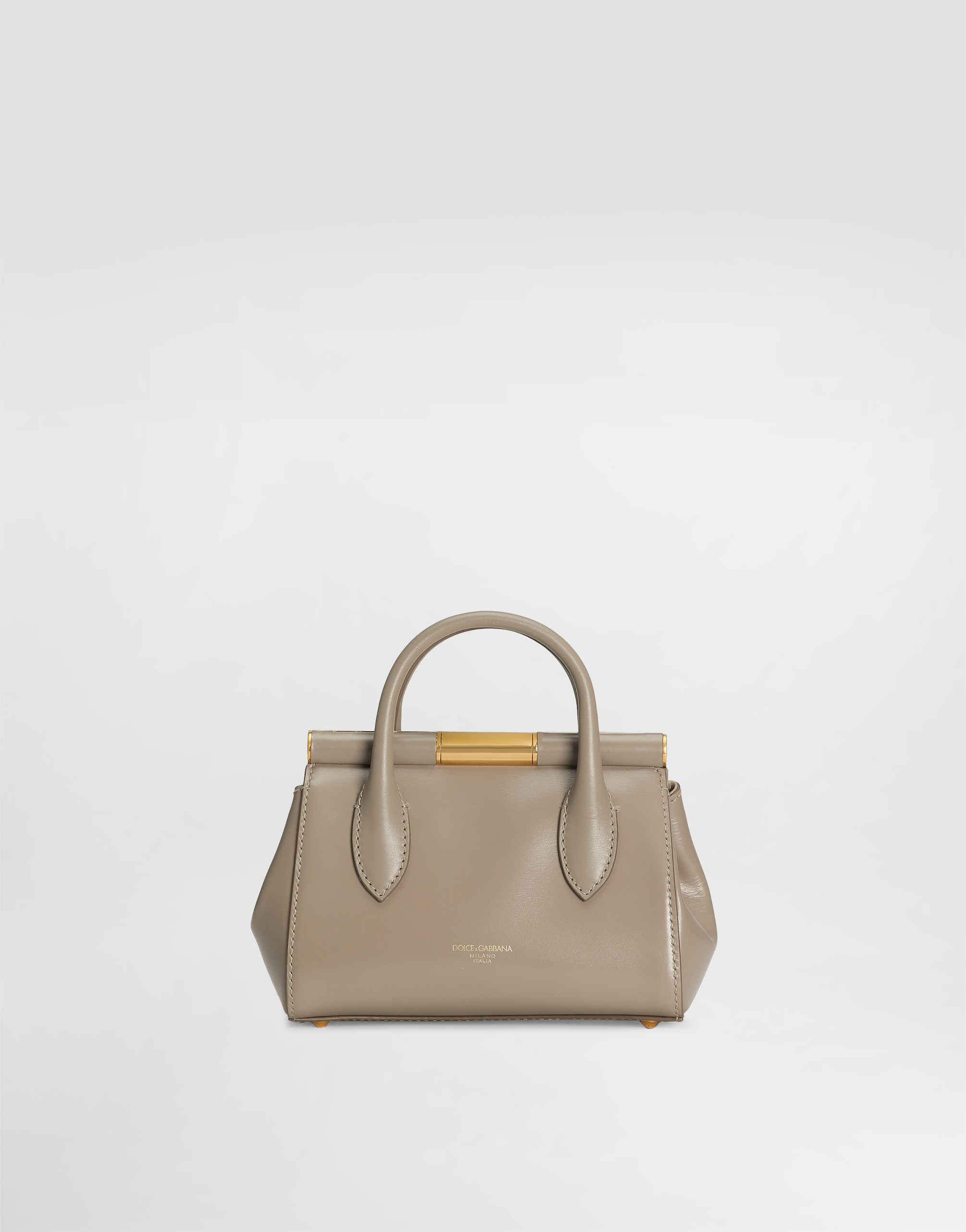 Dolce & Gabbana Mini Marlene Day Top Handle Bag In Beige