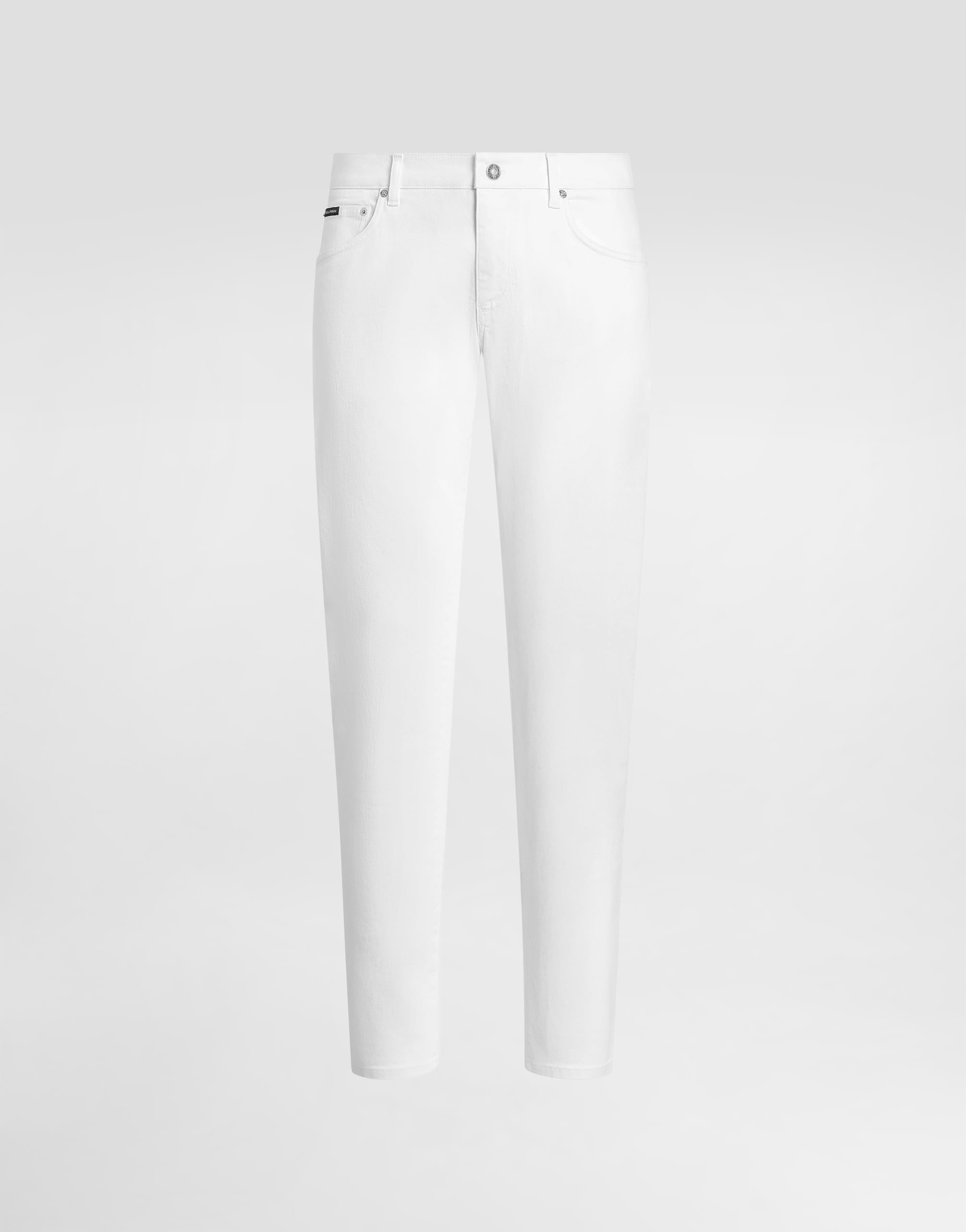 Denim trousers in Multicolor for Men | Dolce&Gabbana®
