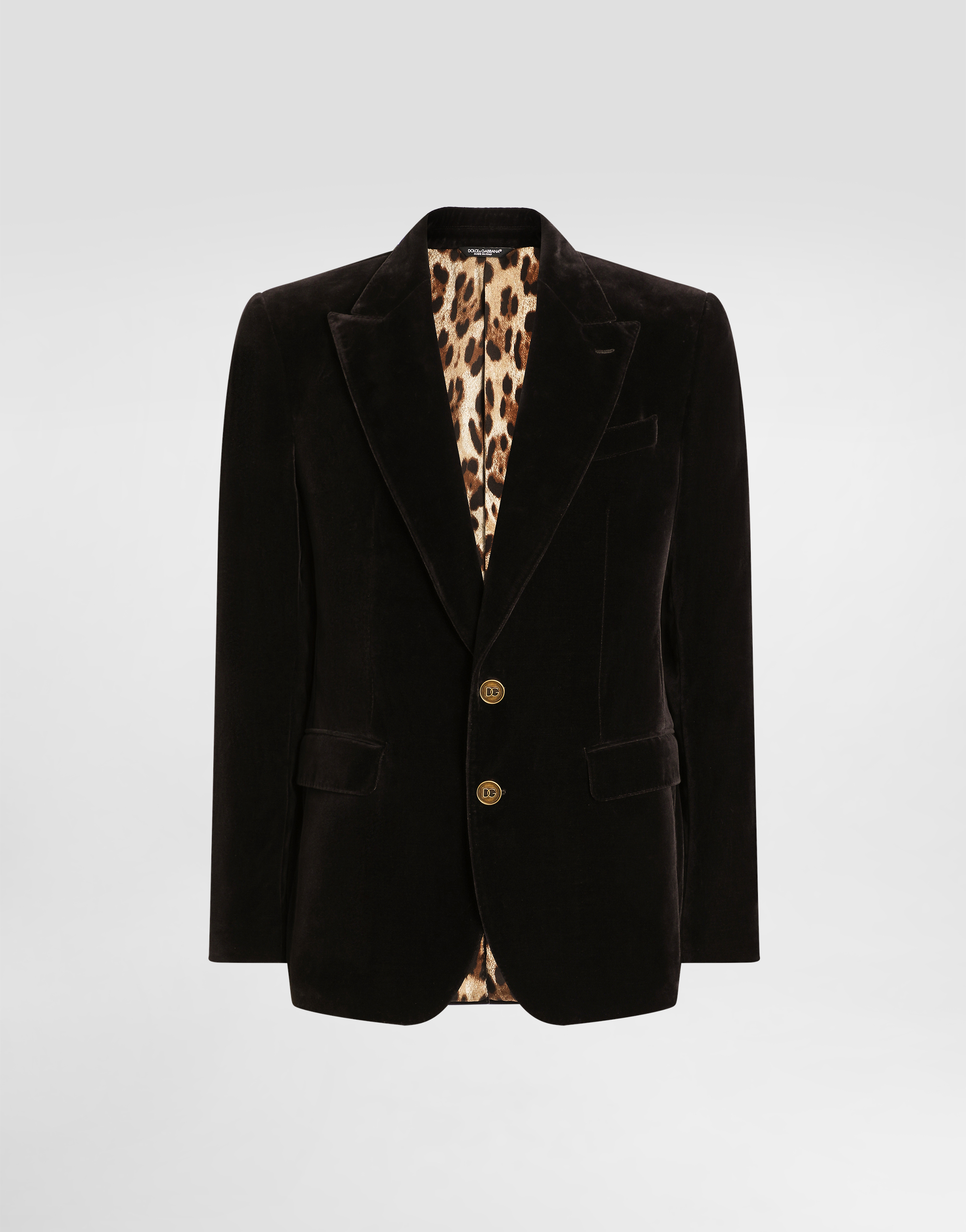 Single-breasted sicilia light cotton jacket