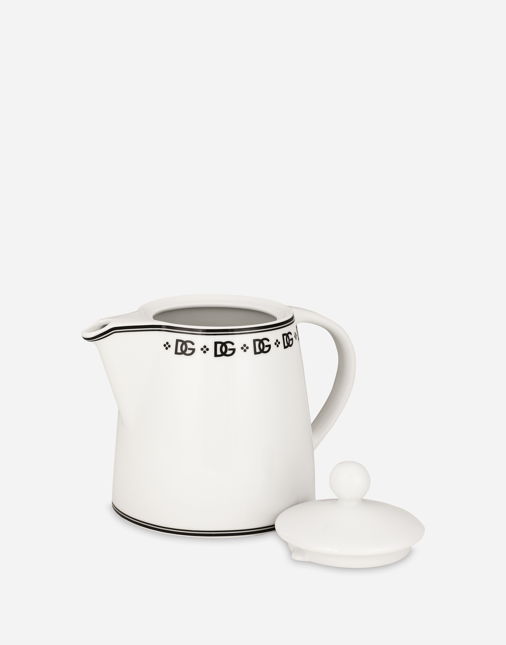 Dolce & Gabbana Porcelain Teapot In Multicolor