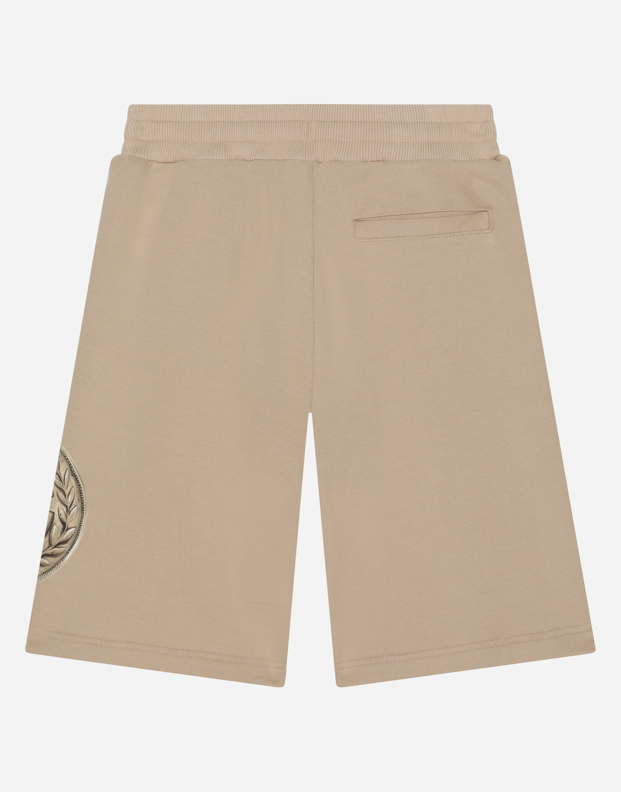 DOLCE & GABBANA COIN-PRINT BASKET SHORTS