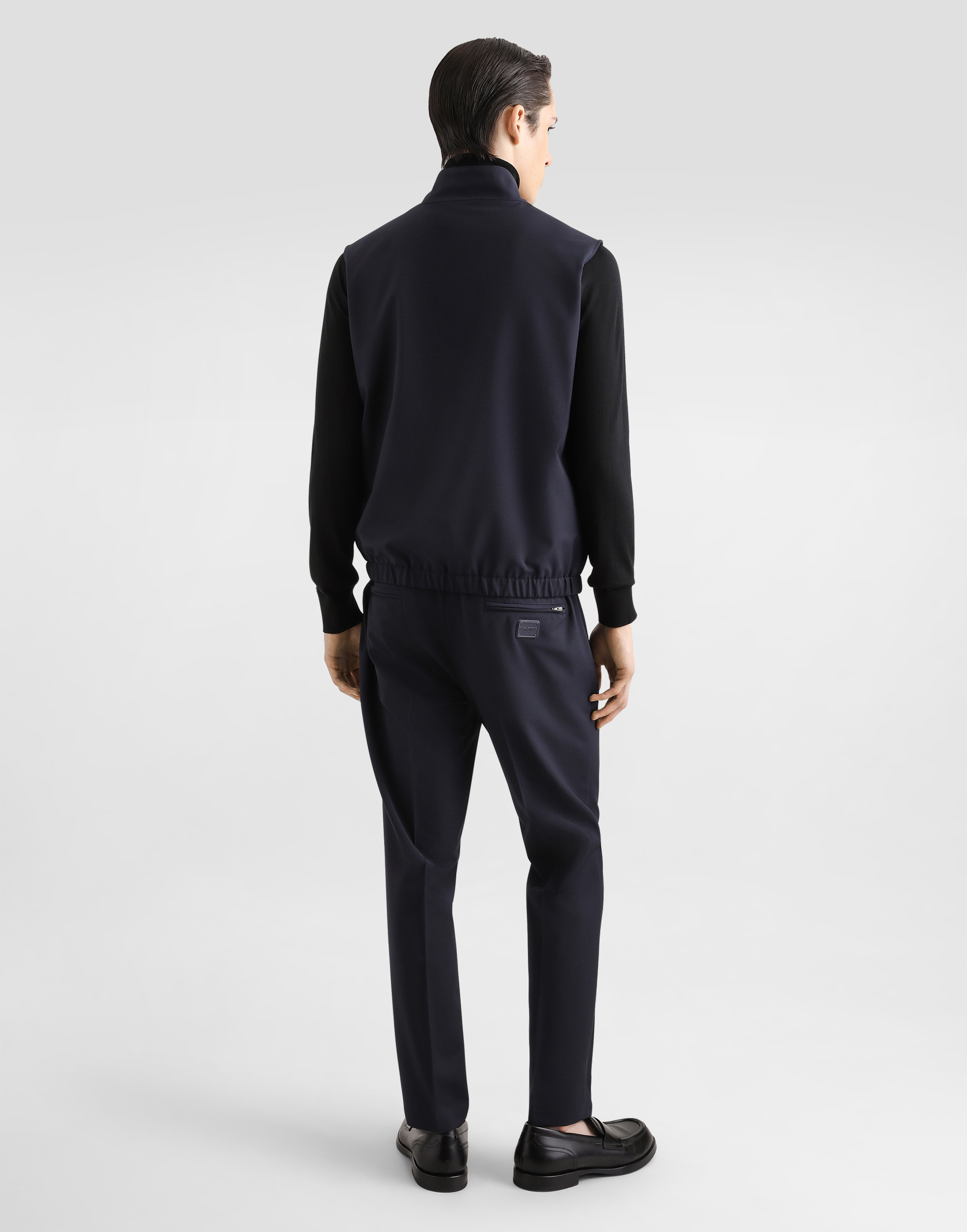 Wool jogging pants