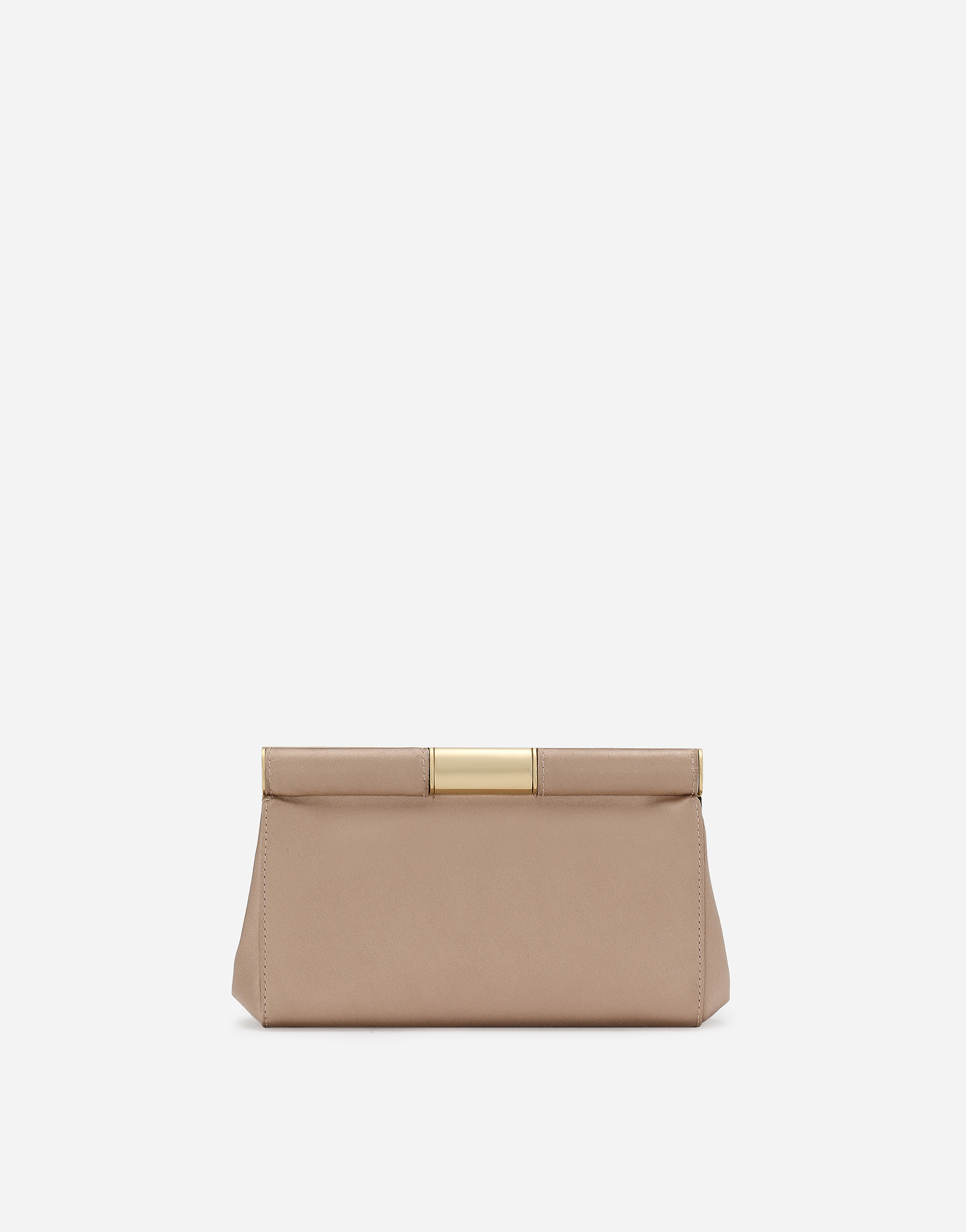 Dolce & Gabbana Sac D’épaule Marlene Petit Format - Femme Petits Sacs Et Pochettes Beige Viscose Onesize 