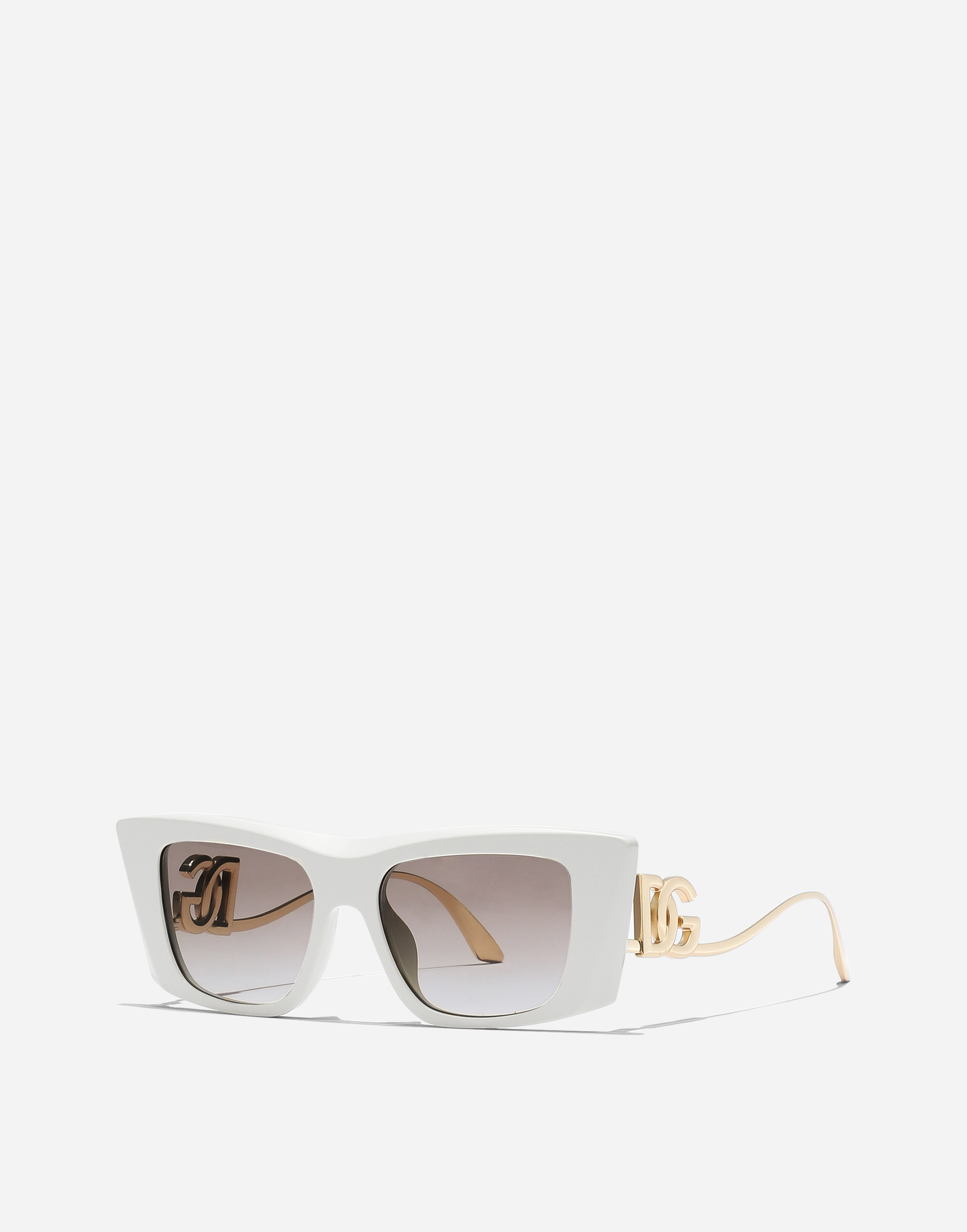 Dolce & Gabbana Dg Diva Sunglasses In White