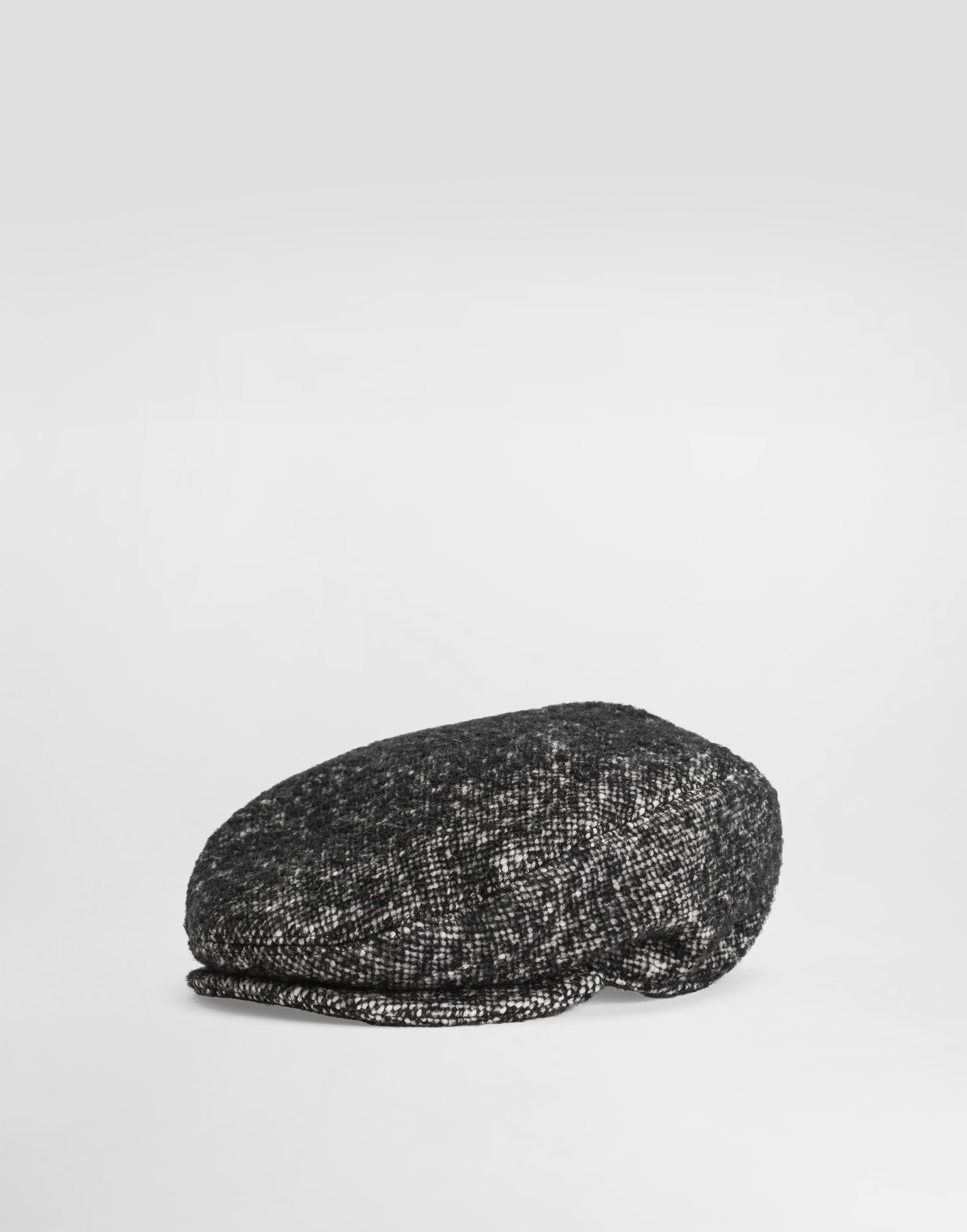 Dolce & Gabbana Wool Blend Flat Cap In Multi