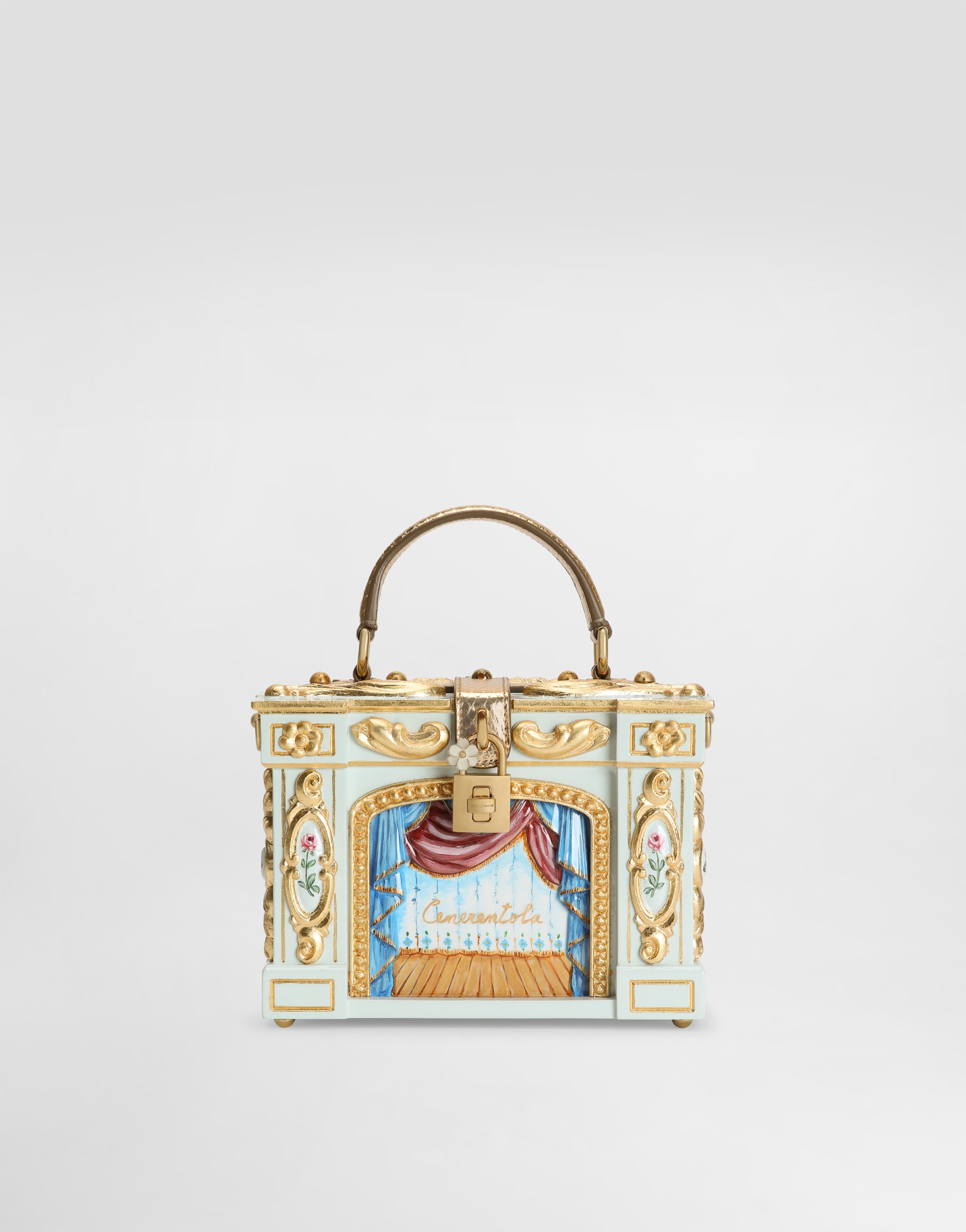 Dolce & Gabbana Dolce Box Handbag In Multi