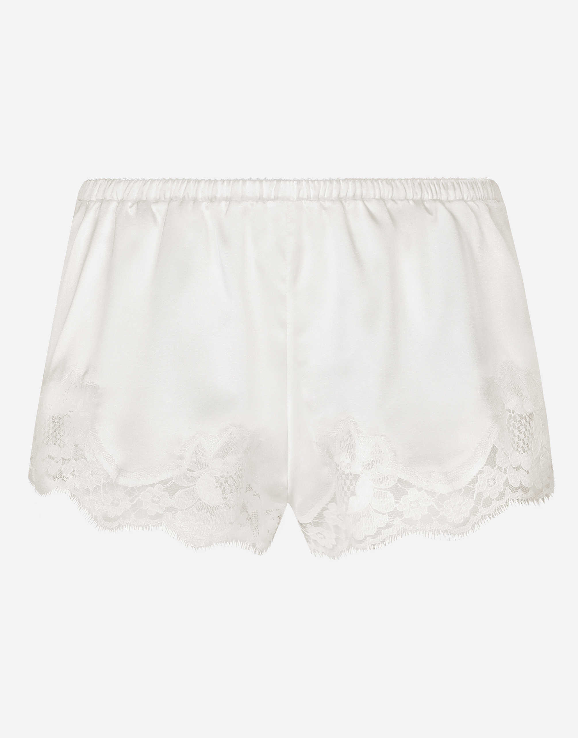 Dolce & Gabbana ショートパンツ サテン レース