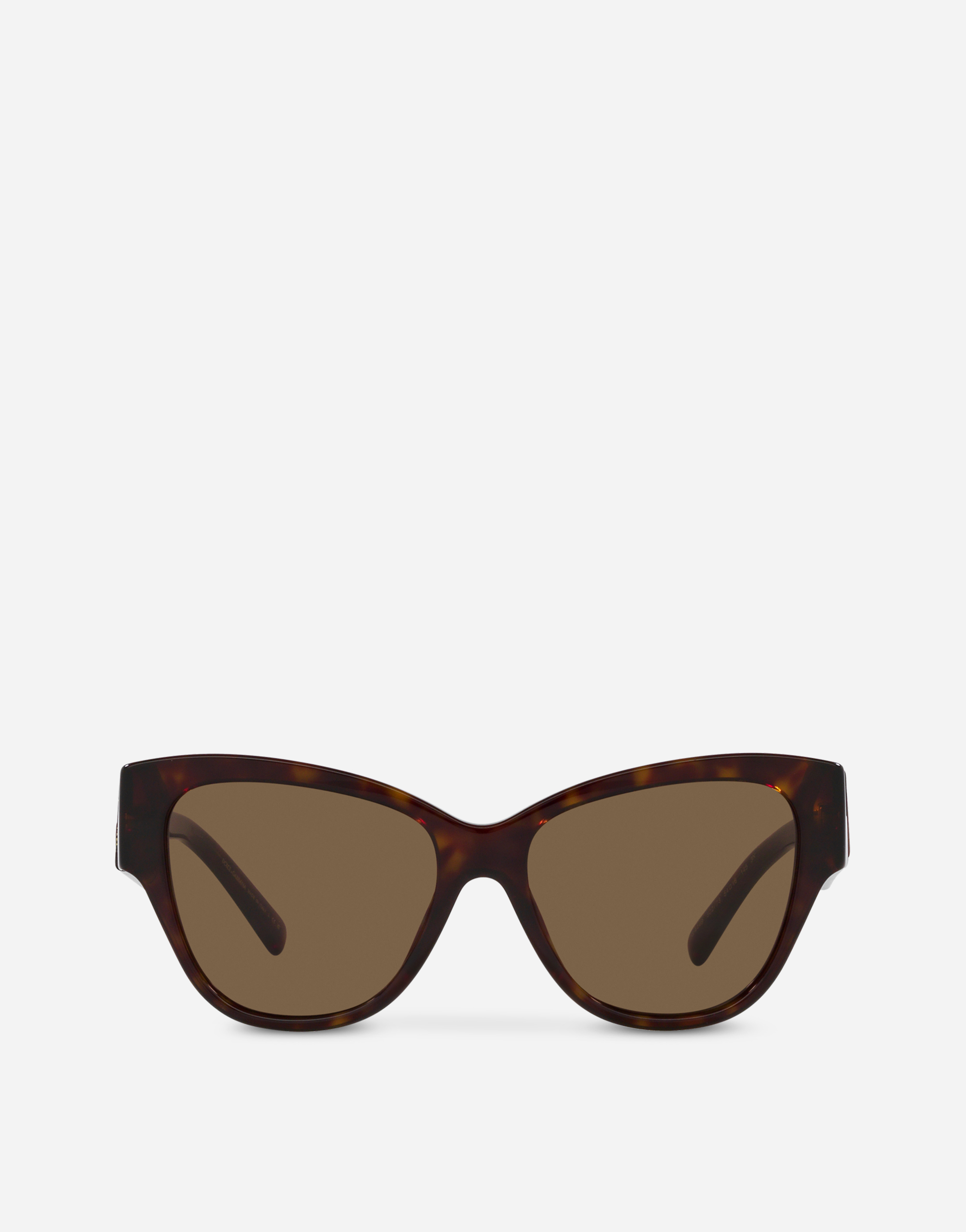 Dolce & Gabbana Dg Logo Sunglasses - Woman Brown Onesize