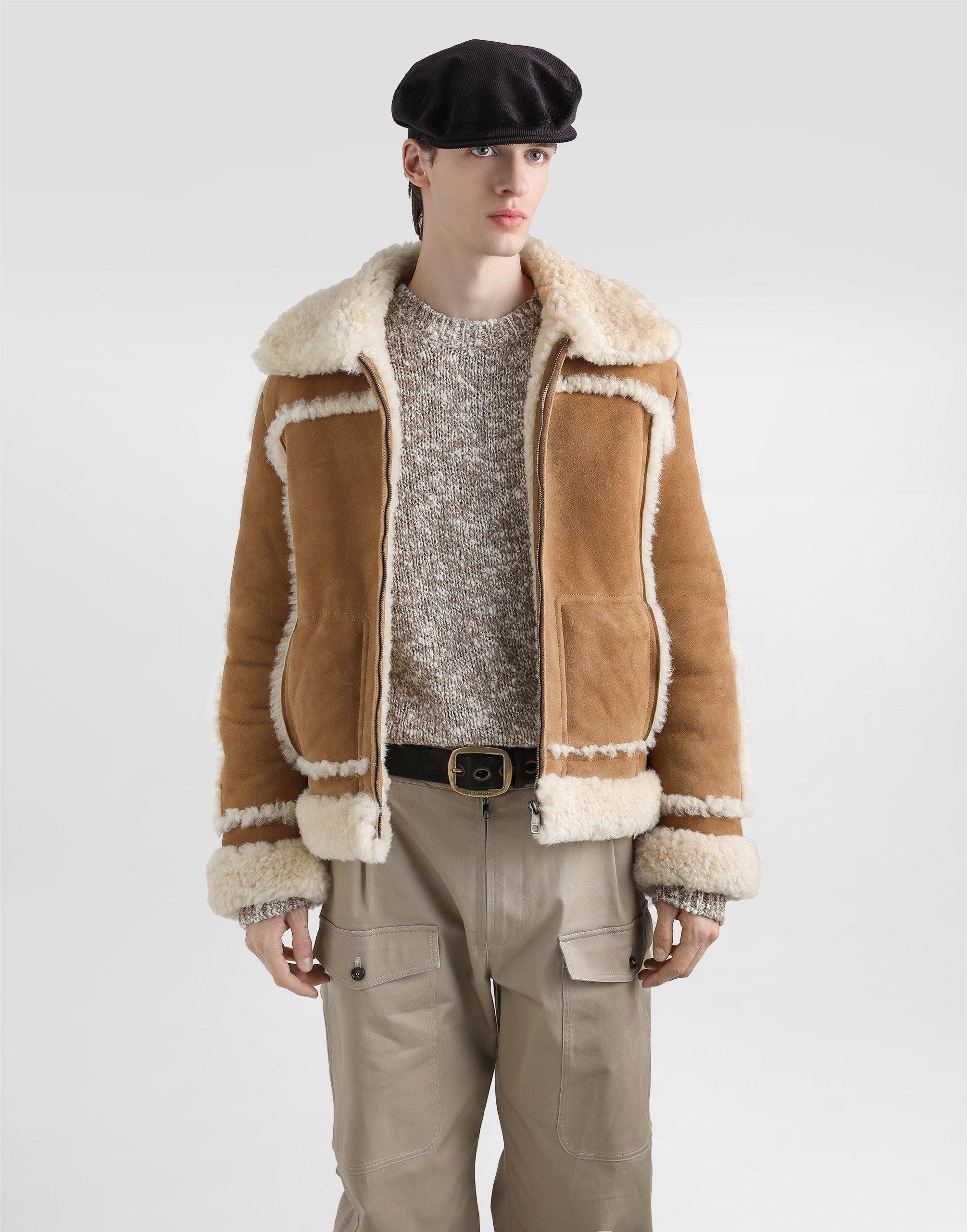 Sheepskin jacket