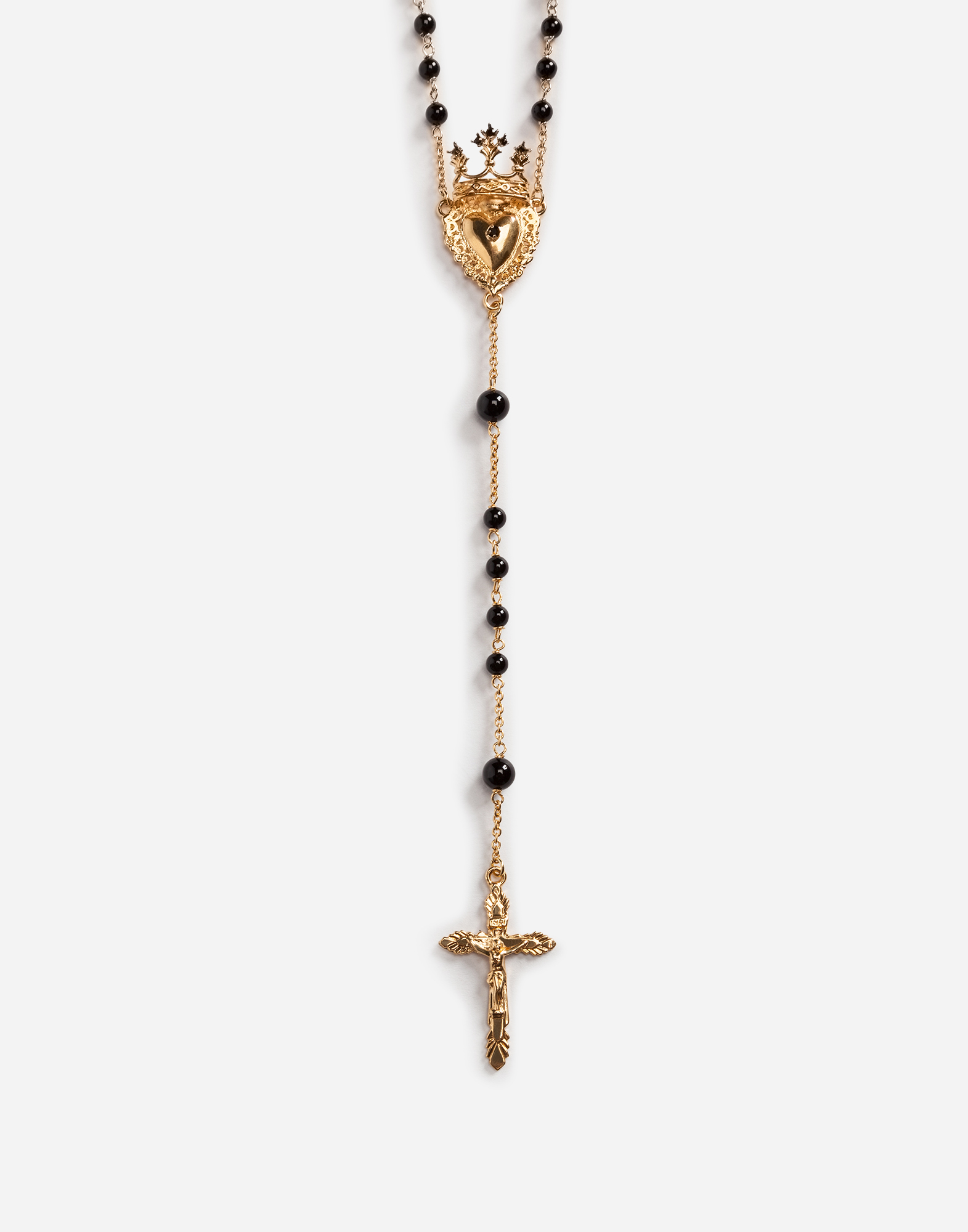 Gold Rosary necklace Dolce & Gabbana - Dolce & Gabbana MEN FLAT SHOES  LOAFERS - GenesinlifeShops Uganda