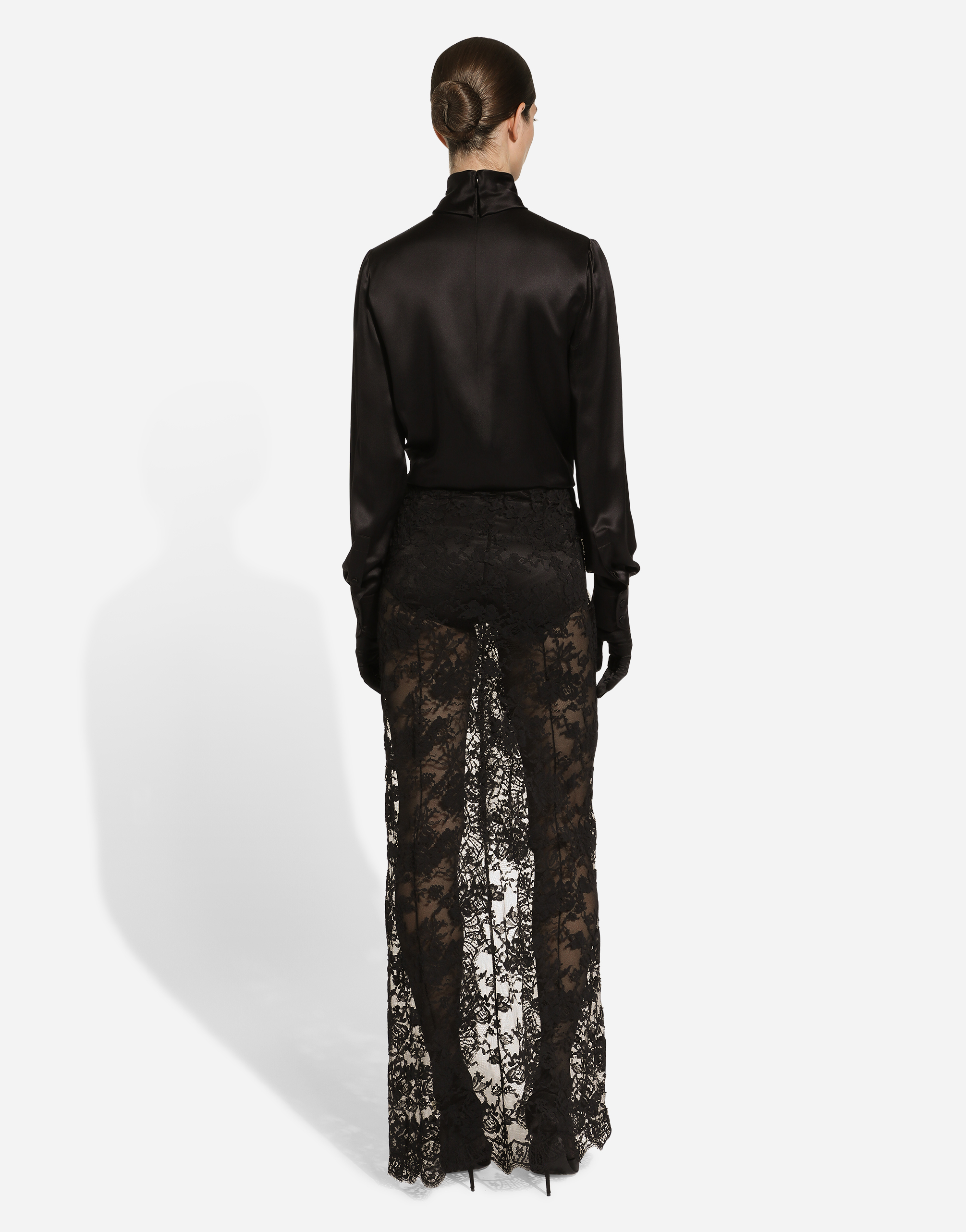 Silk satin blouse