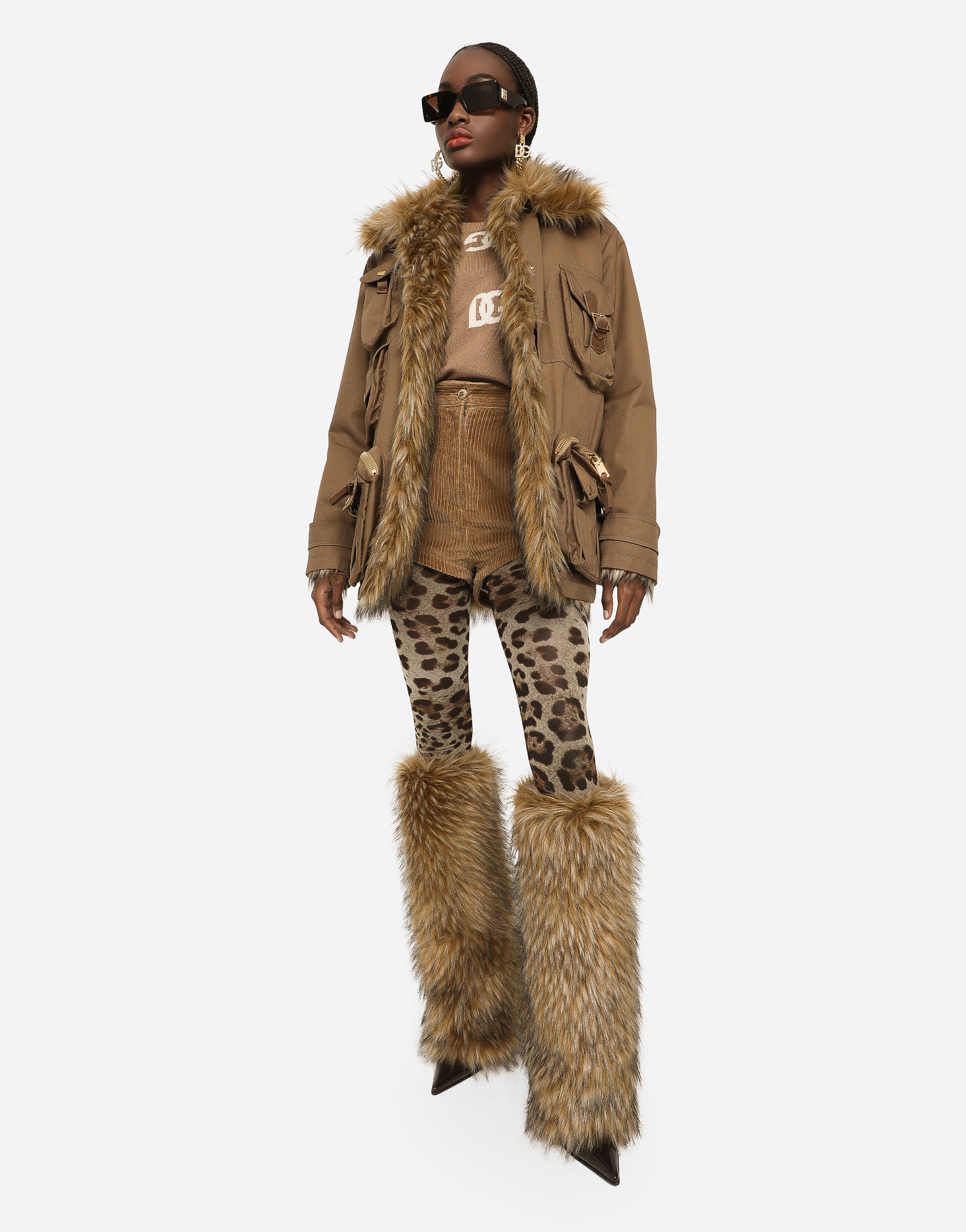 DOLCE & GABBANA CORDUROY SHORTS