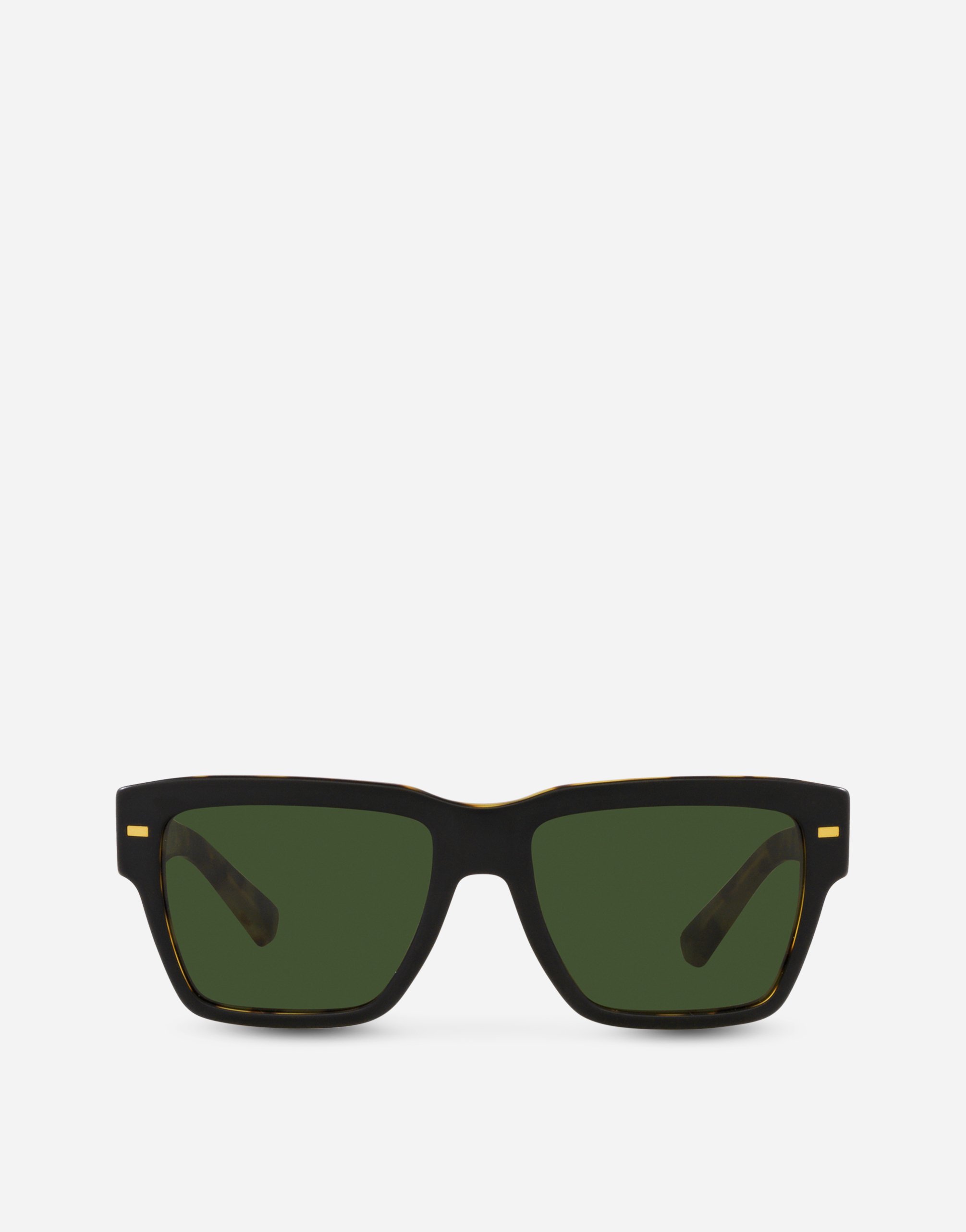 Dolce & Gabbana Lusso Sartoriale Sunglasses - Woman New Arrivals Matte Black On Yellow Havana Onesize