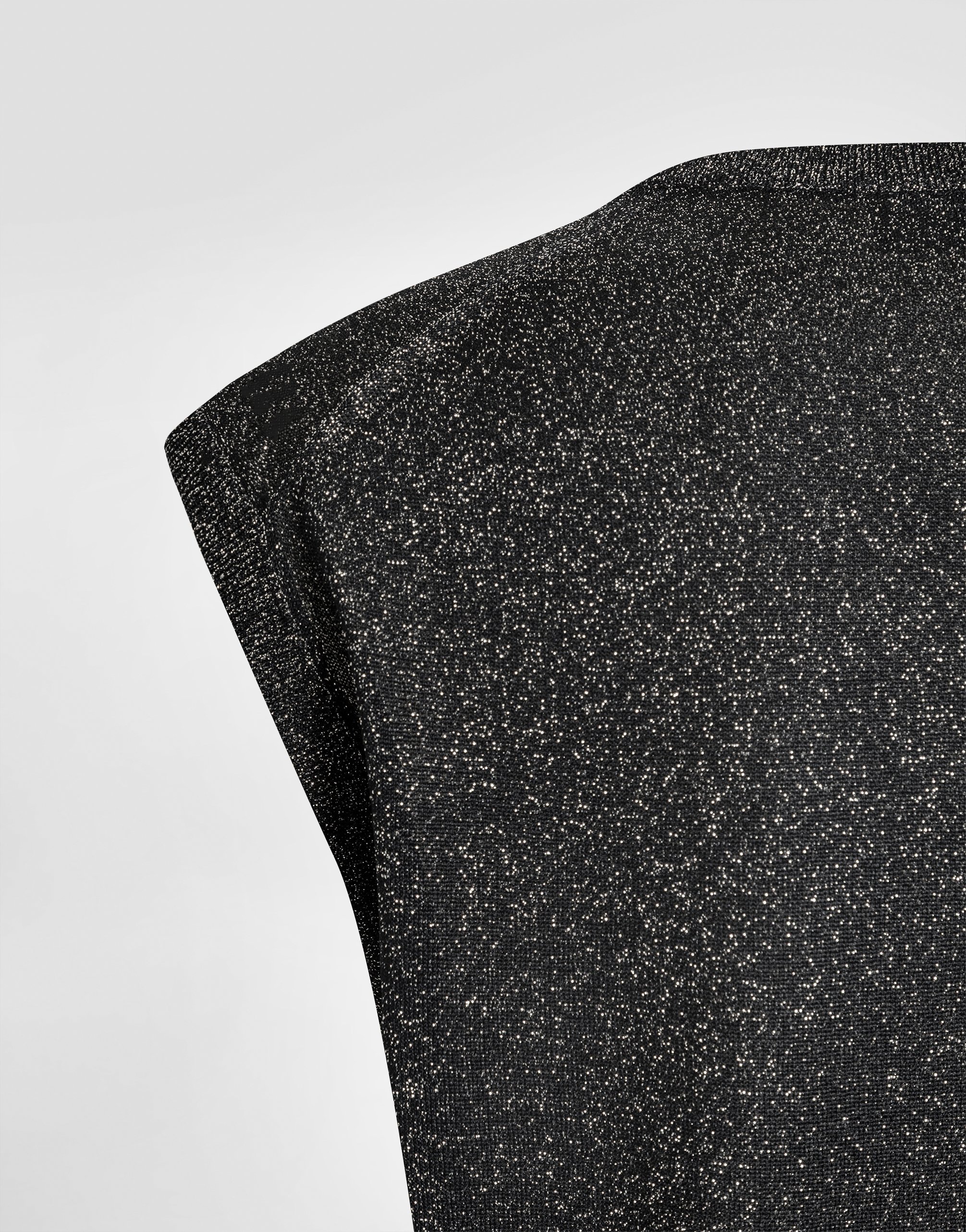 Metallic viscose tank top