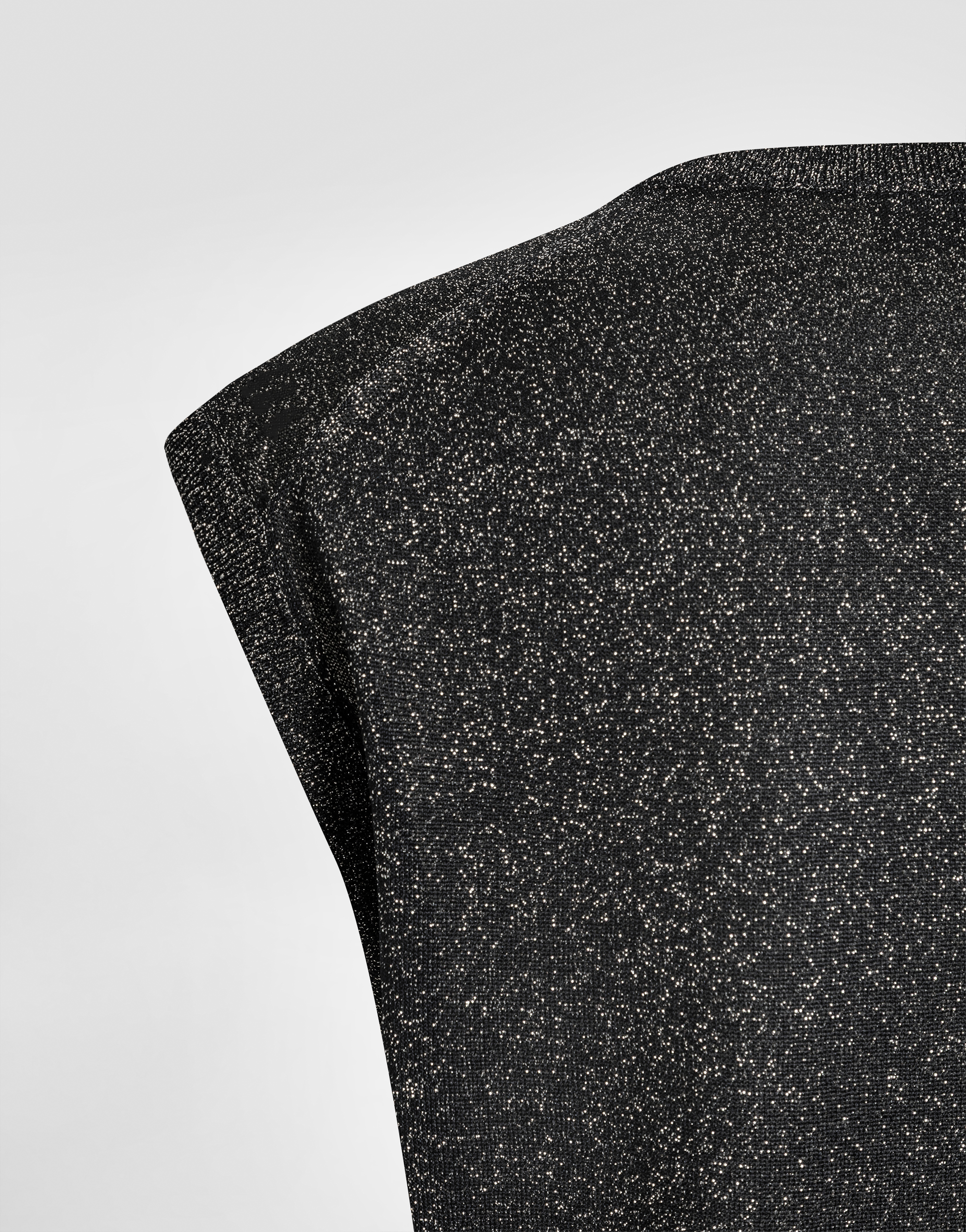 Dolce & Gabbana Glitter-effect Vest In Black