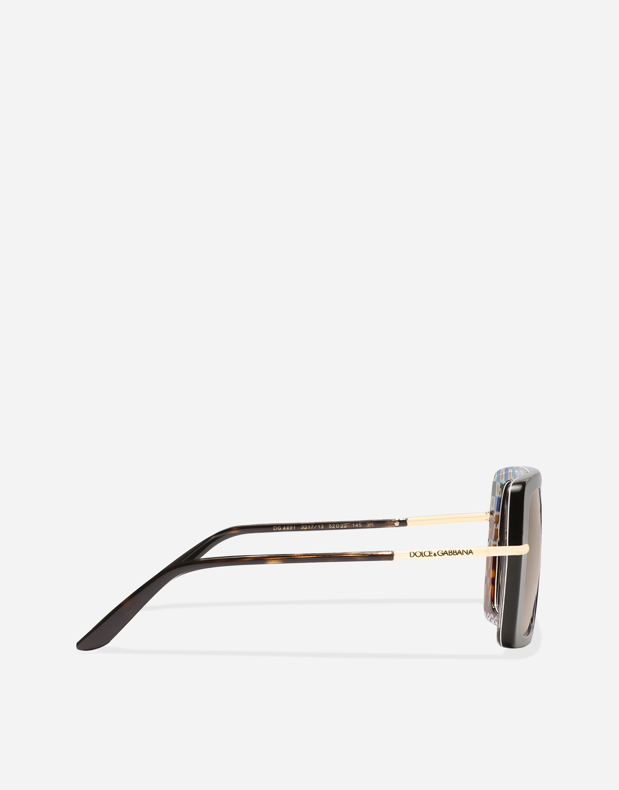 Dolce & Gabbana Dna Sunglasses In Black
