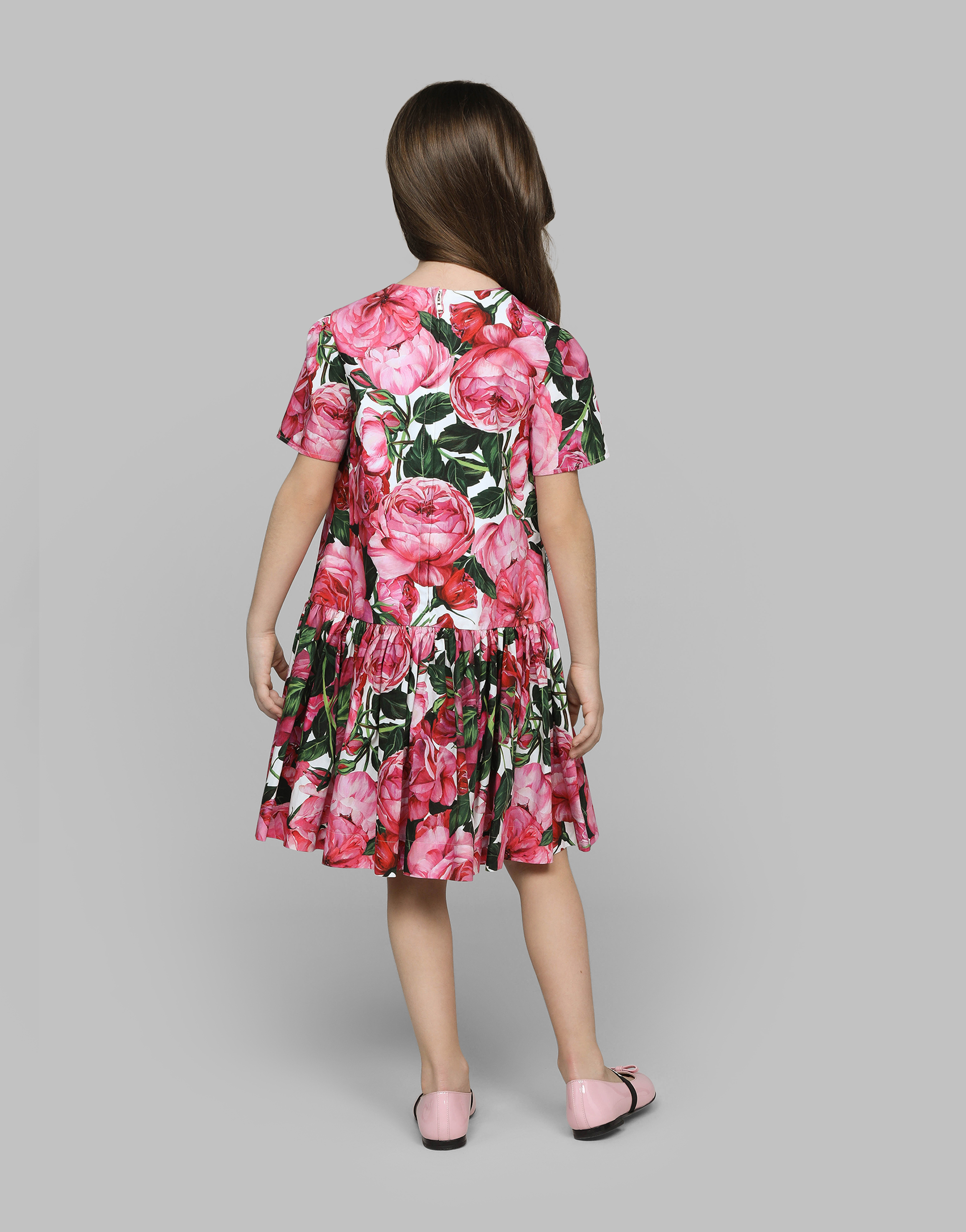 Dolce & Gabbana Abito Maniche Corte In Print