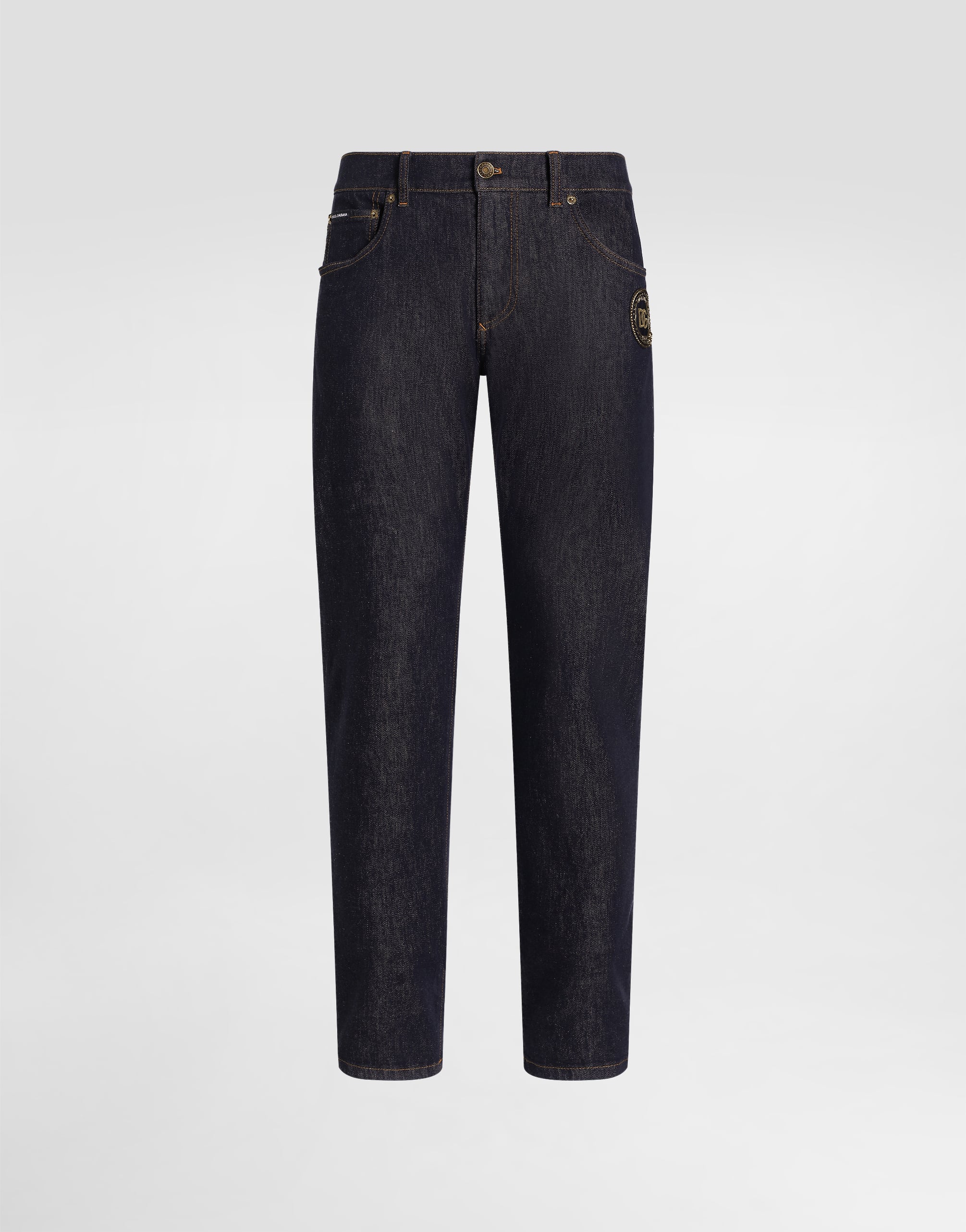 Denim trousers in Multicolor for Men | Dolce&Gabbana® US