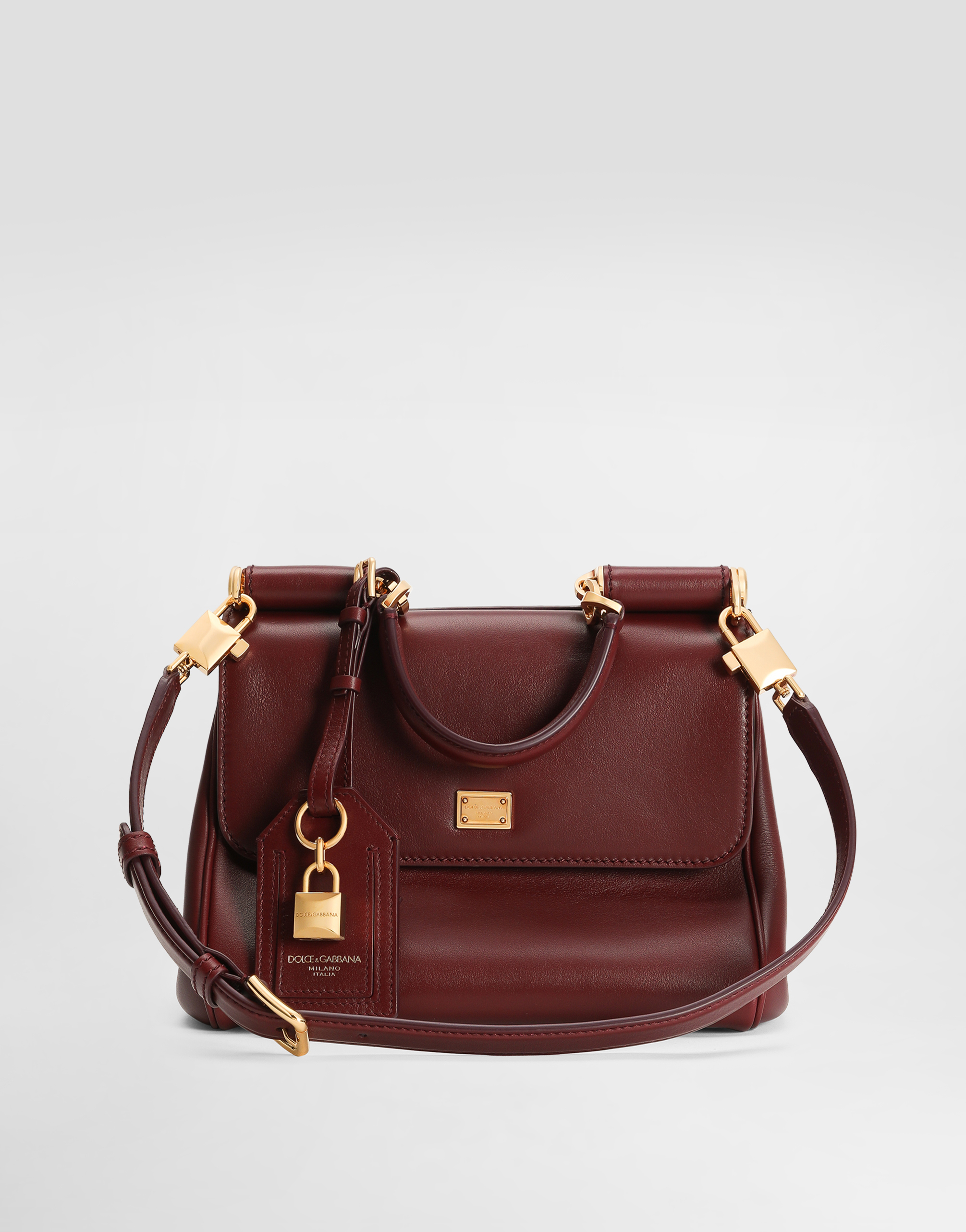 My Sicily handbag in Bordeaux for Women | Dolce&Gabbana® US