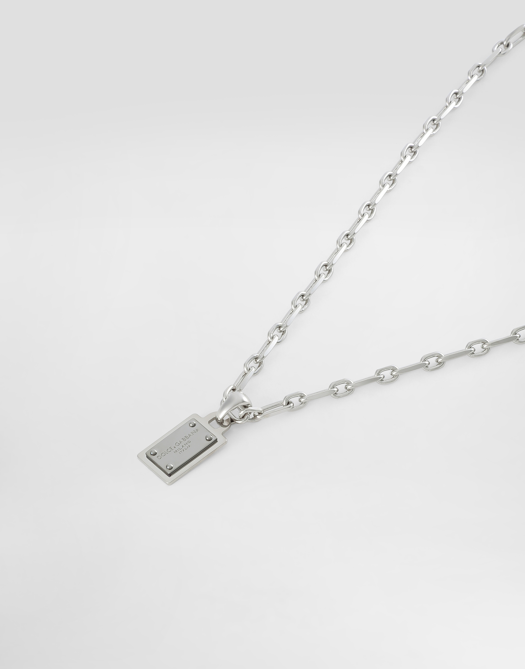 Dolce & Gabbana Collana In Silver