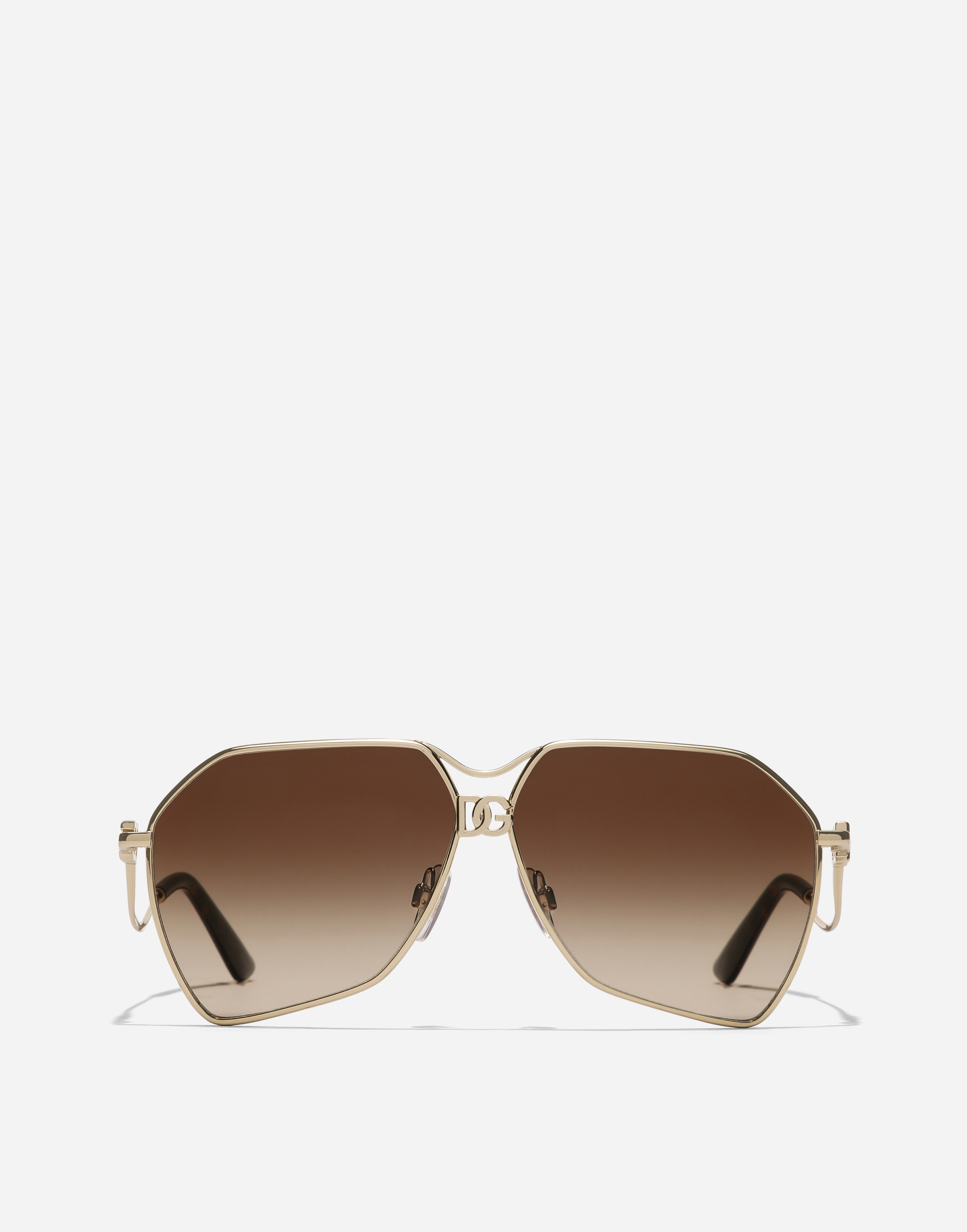 Dolce & Gabbana Dg Filo Sunglasses In Brown