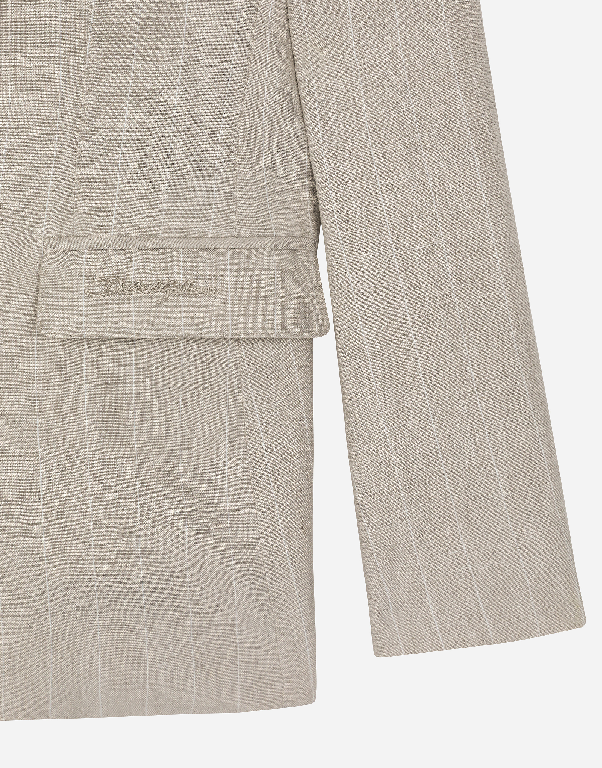 Dolce & Gabbana Giacca Decostr.2 Bot In Rigato
