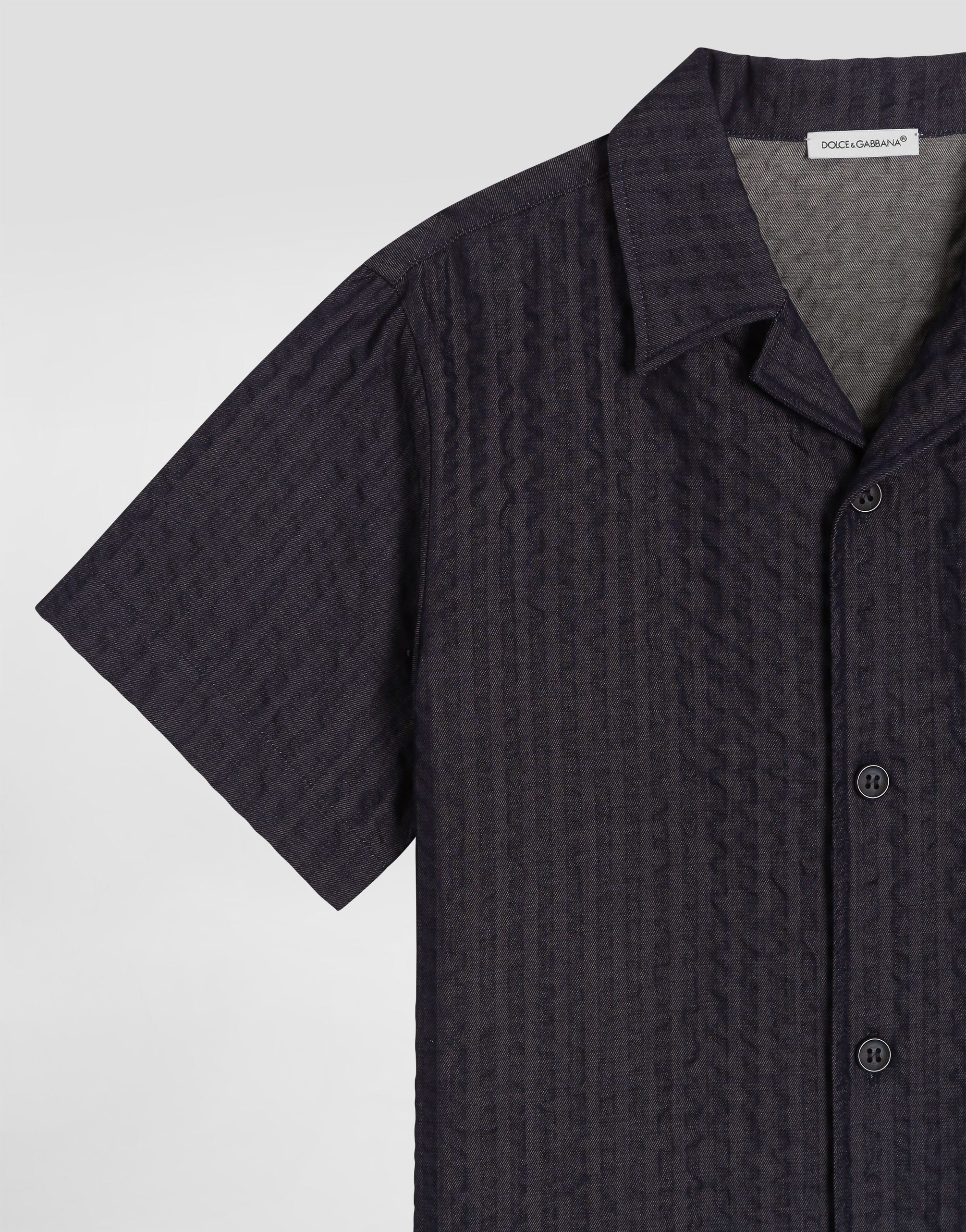 Dolce & Gabbana Denim Shirt In Blue