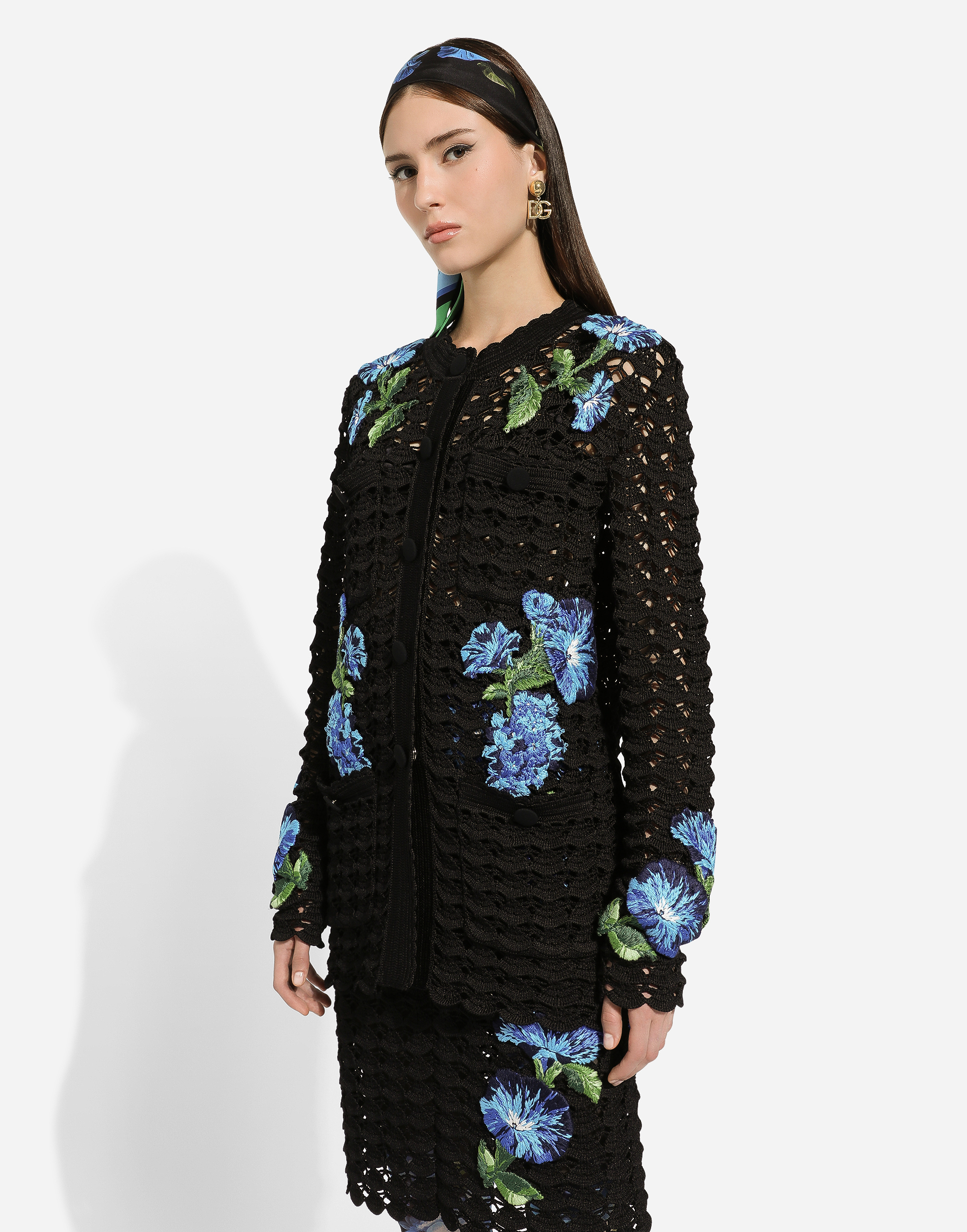 Dolce and gabbana deals crochet jacket