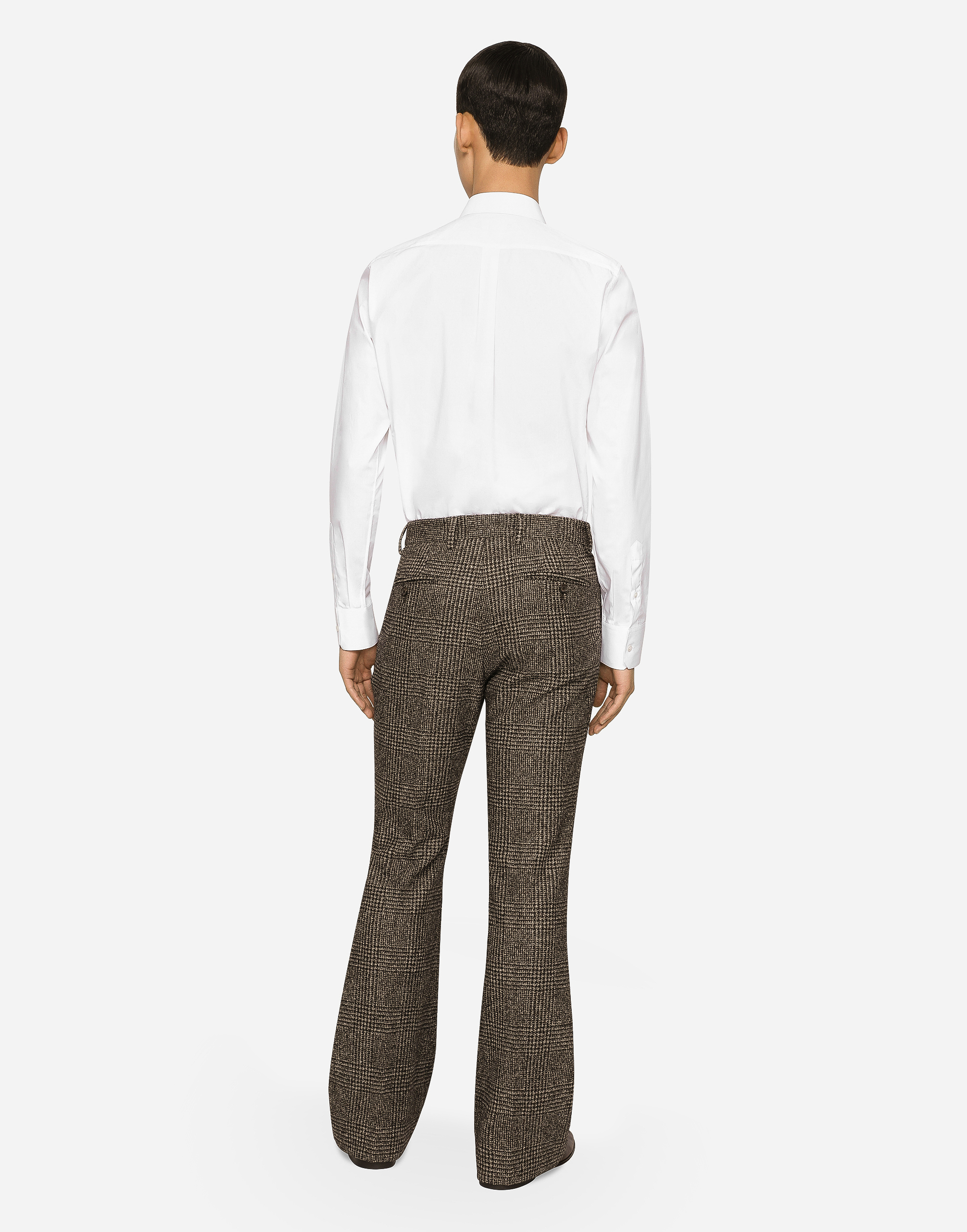 DOLCE & GABBANA COTTON MARTINI-FIT SHIRT