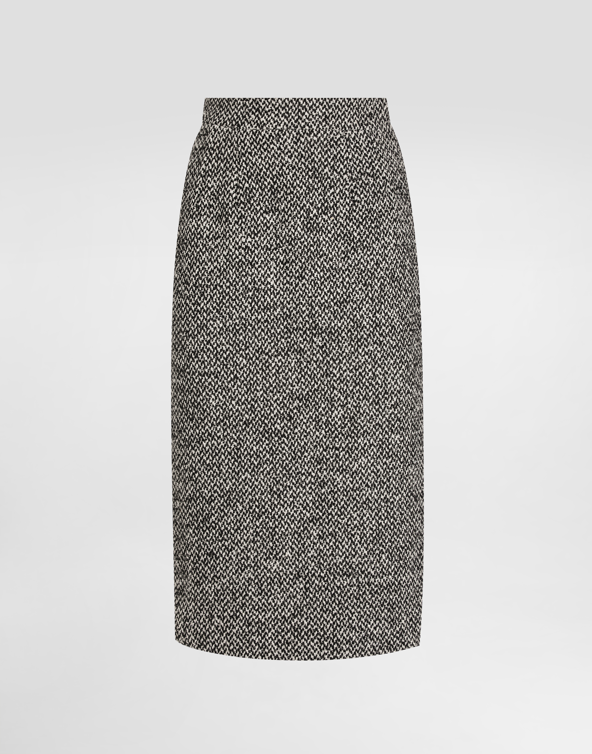 Dolce & Gabbana ドット ウールブレンド シーススカート