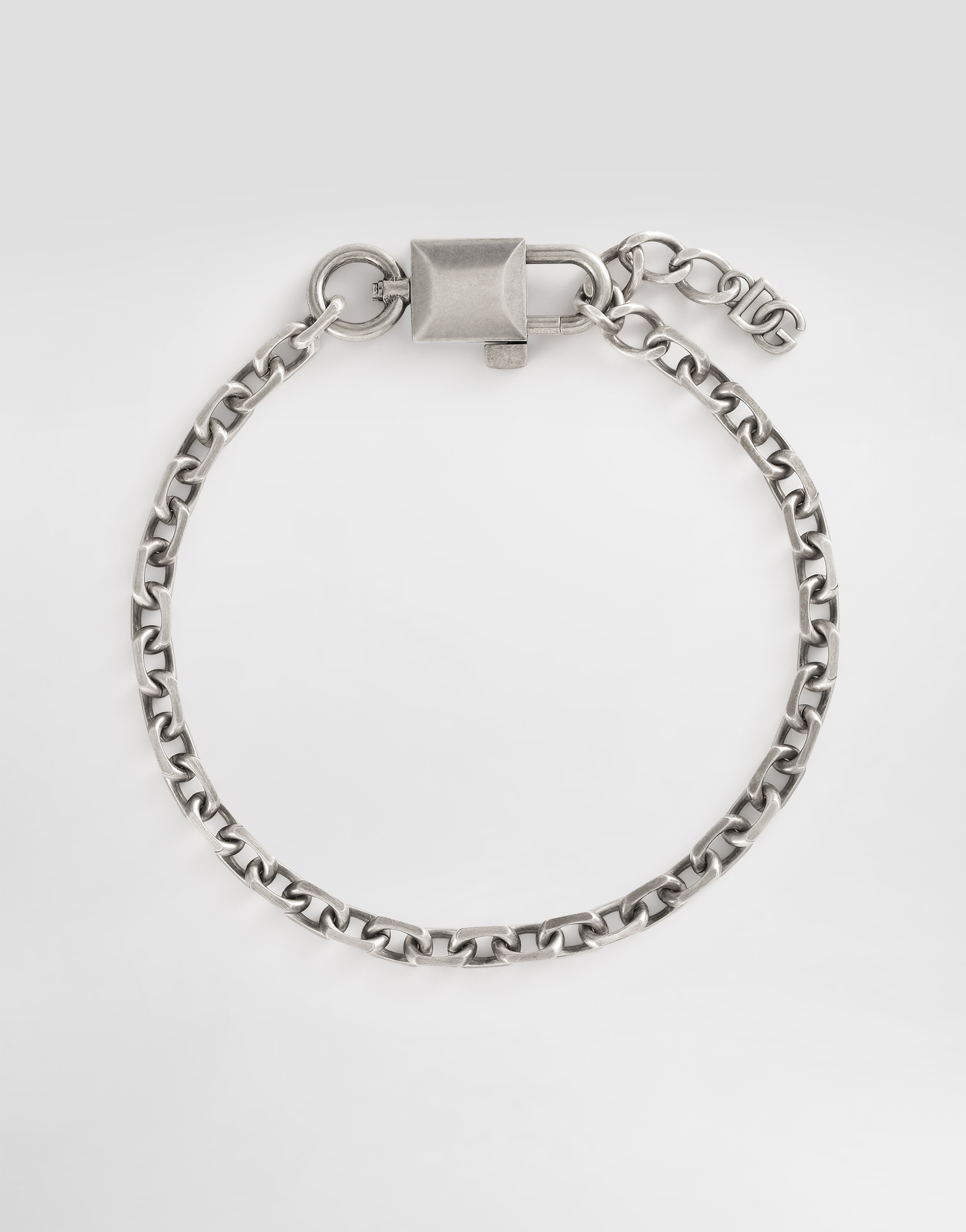 Chain necklace in Silver for Men | Dolce&Gabbana® US