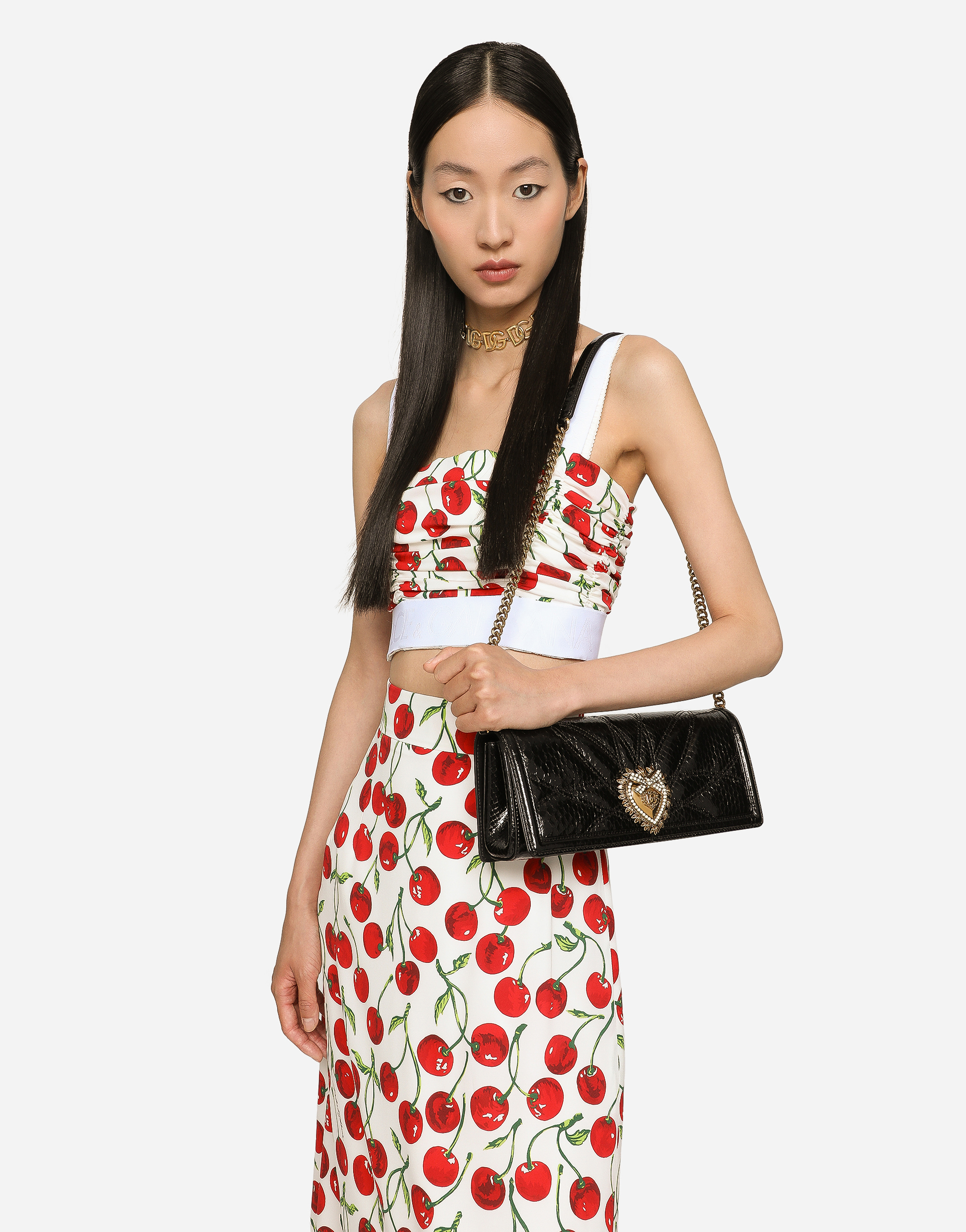 DOLCE & GABBANA DEVOTION BAGUETTE BAG