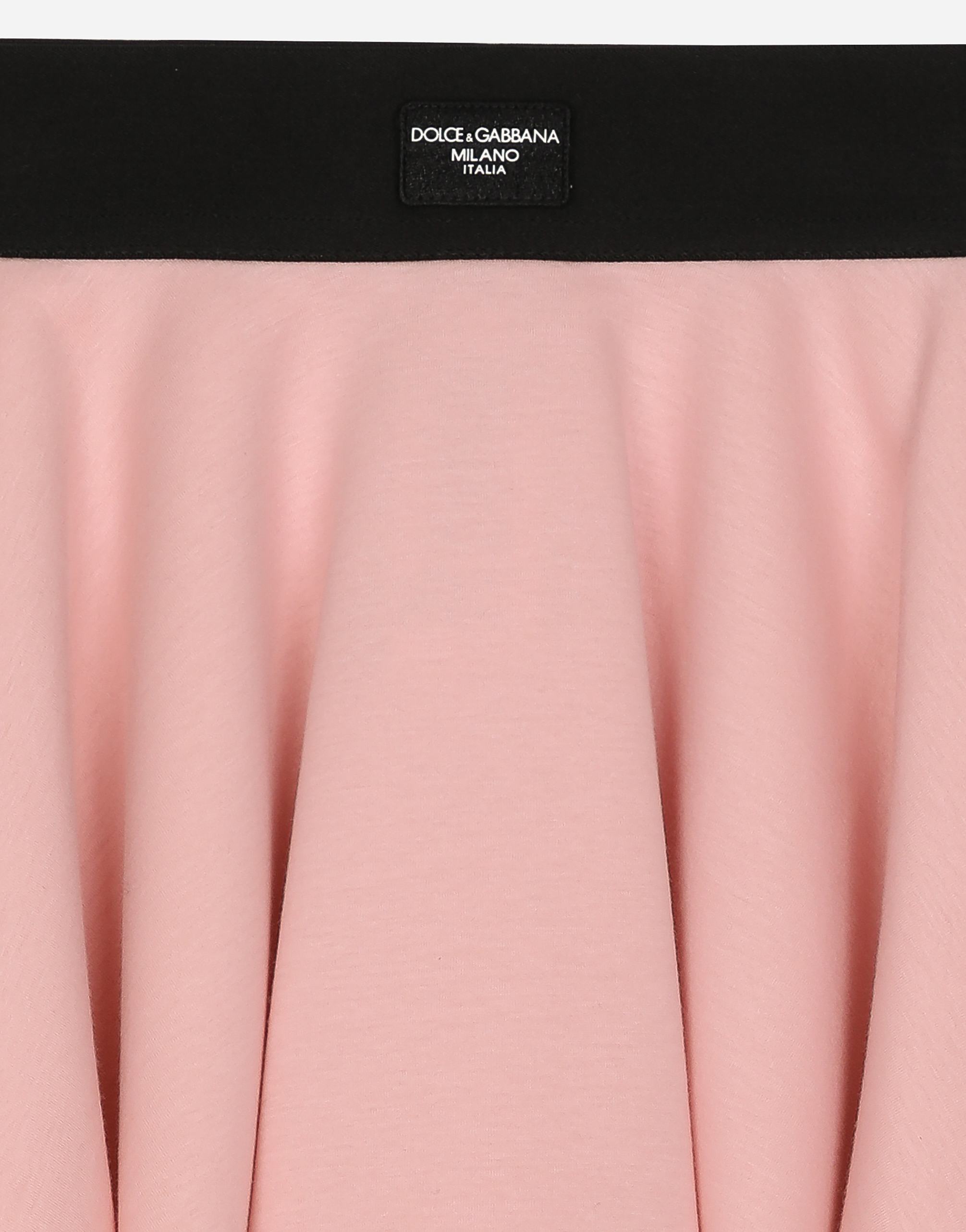 Shop Dolce & Gabbana Jersey Skirt With Elastic